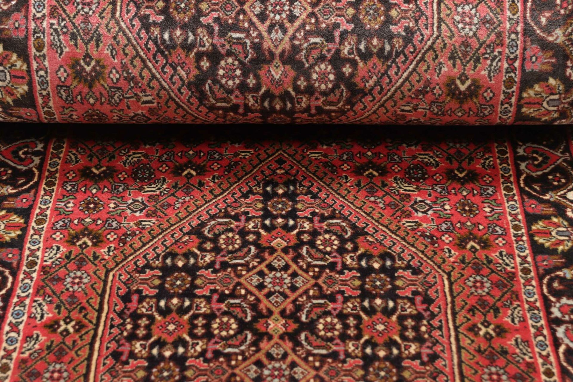 Bijar Persian Rug 67 × 207 cm, Wool, hand-knotted