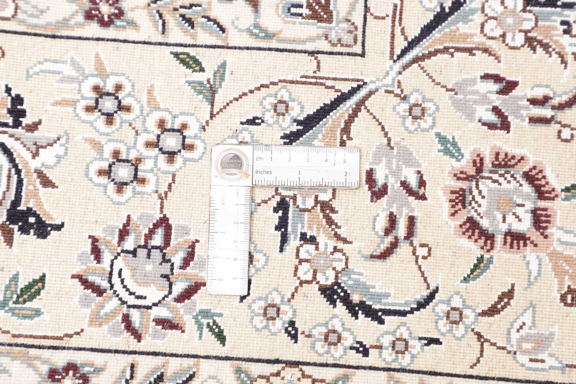 Hand-Knotted Wool Nain Persian Rug, 209 × 309 cm