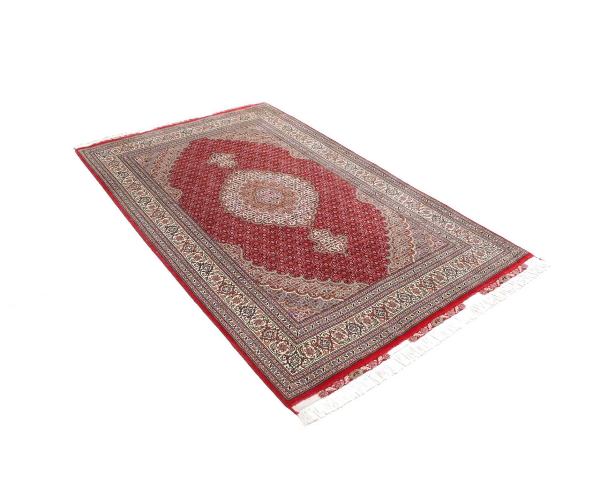 Tabriz Persian Rug — hand-knotted, 121 × 199 cm, Wool