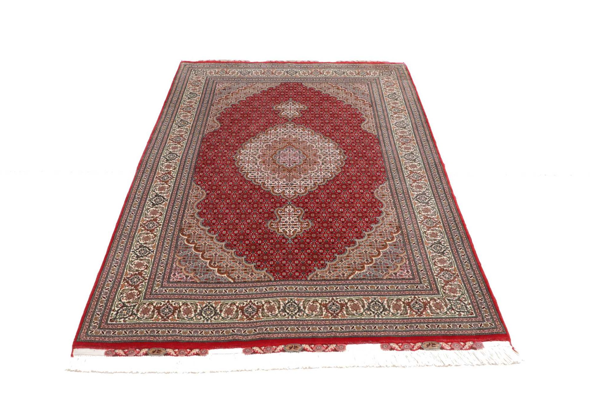Tabriz Persian Rug — hand-knotted, 121 × 199 cm, Wool
