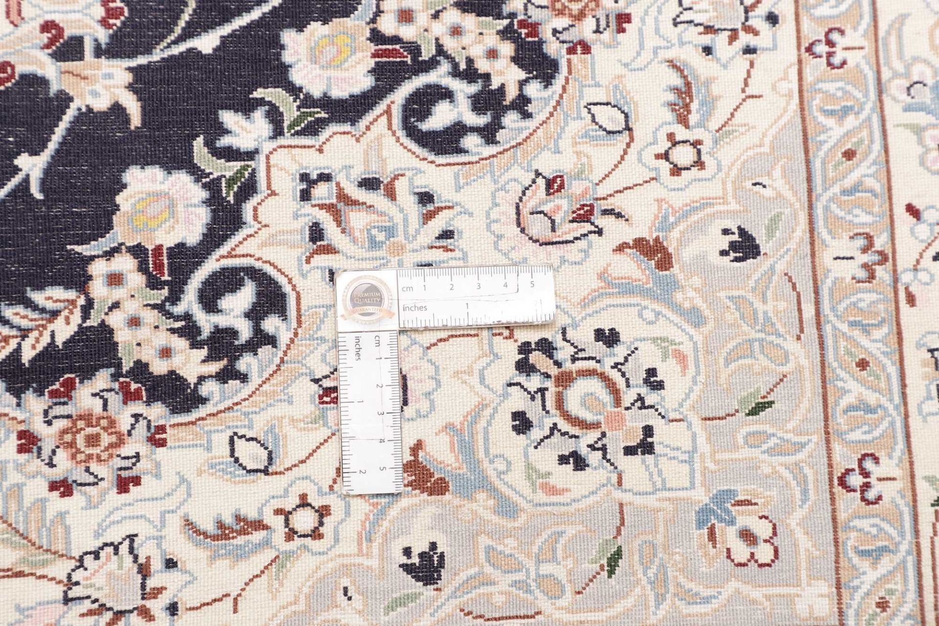 Hand-Knotted Wool Nain Persian Rug, 119 × 174 cm
