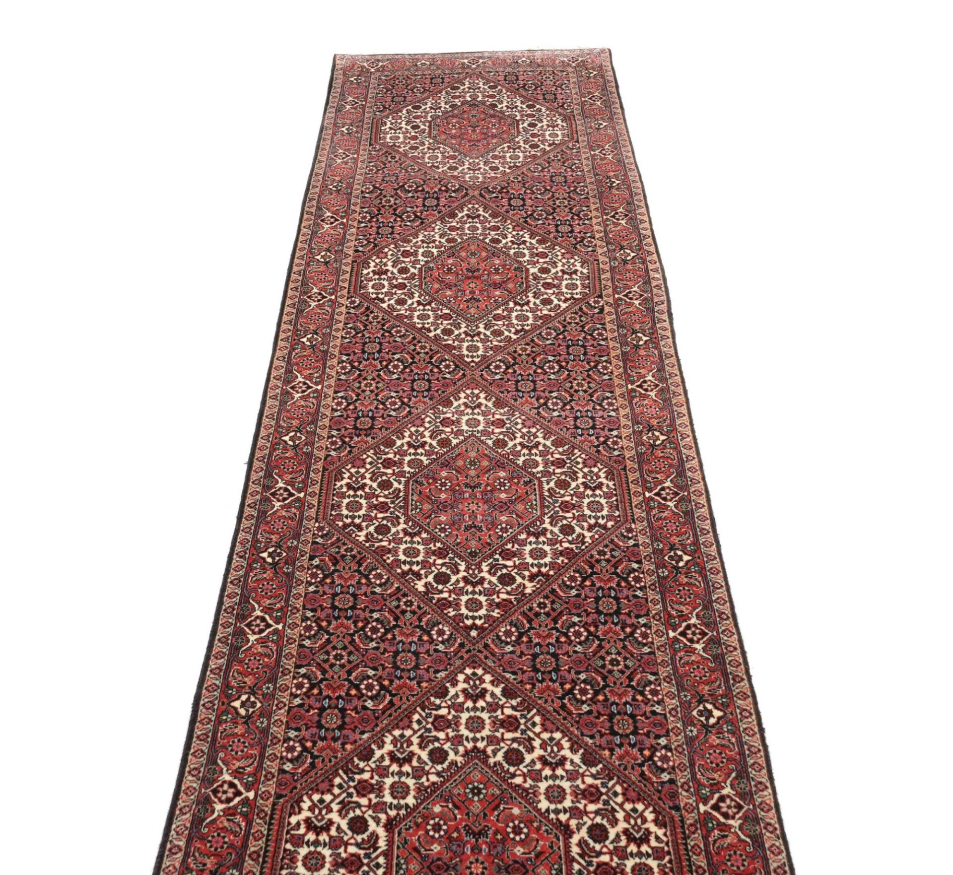 Bijar Persian Rug — hand-knotted, 78 × 309 cm, Wool