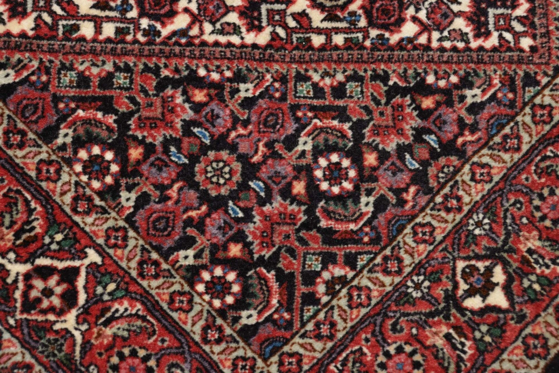 Bijar Persian Rug — hand-knotted, 78 × 309 cm, Wool