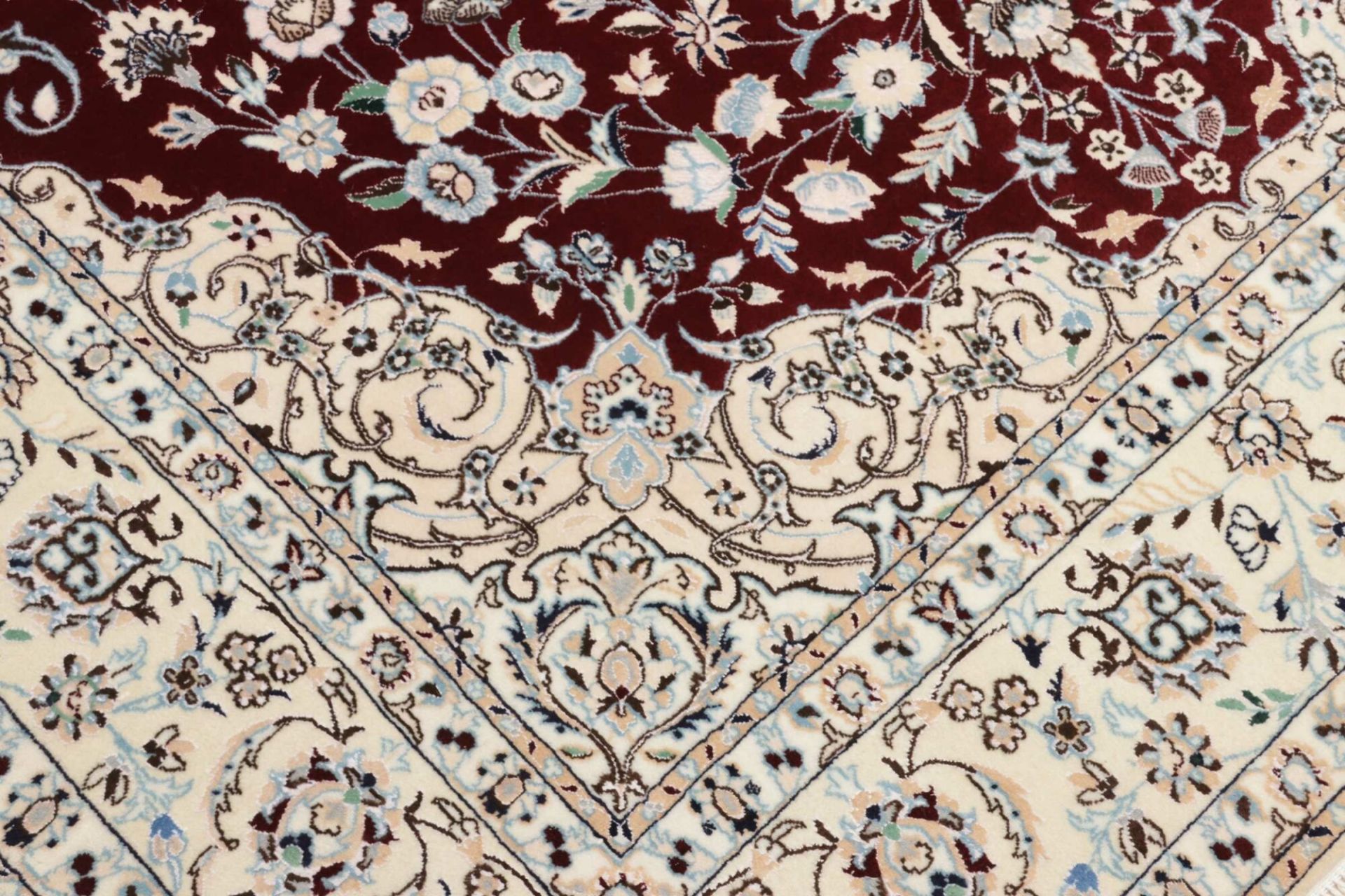 Nain Persian Rug 156 × 234 cm, Wool, hand-knotted