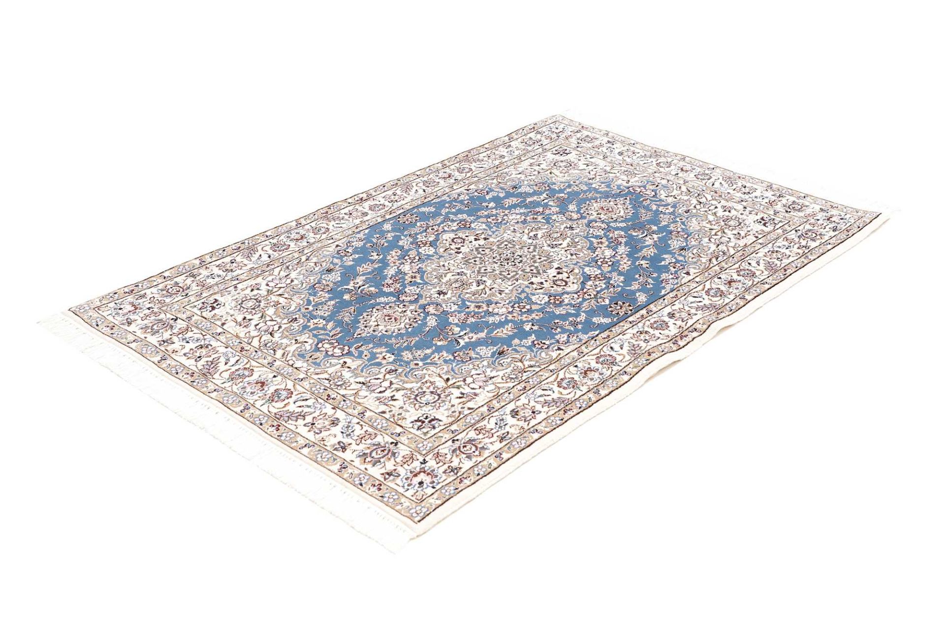 Nain Persian Rug — hand-knotted, 109 × 165 cm, Wool