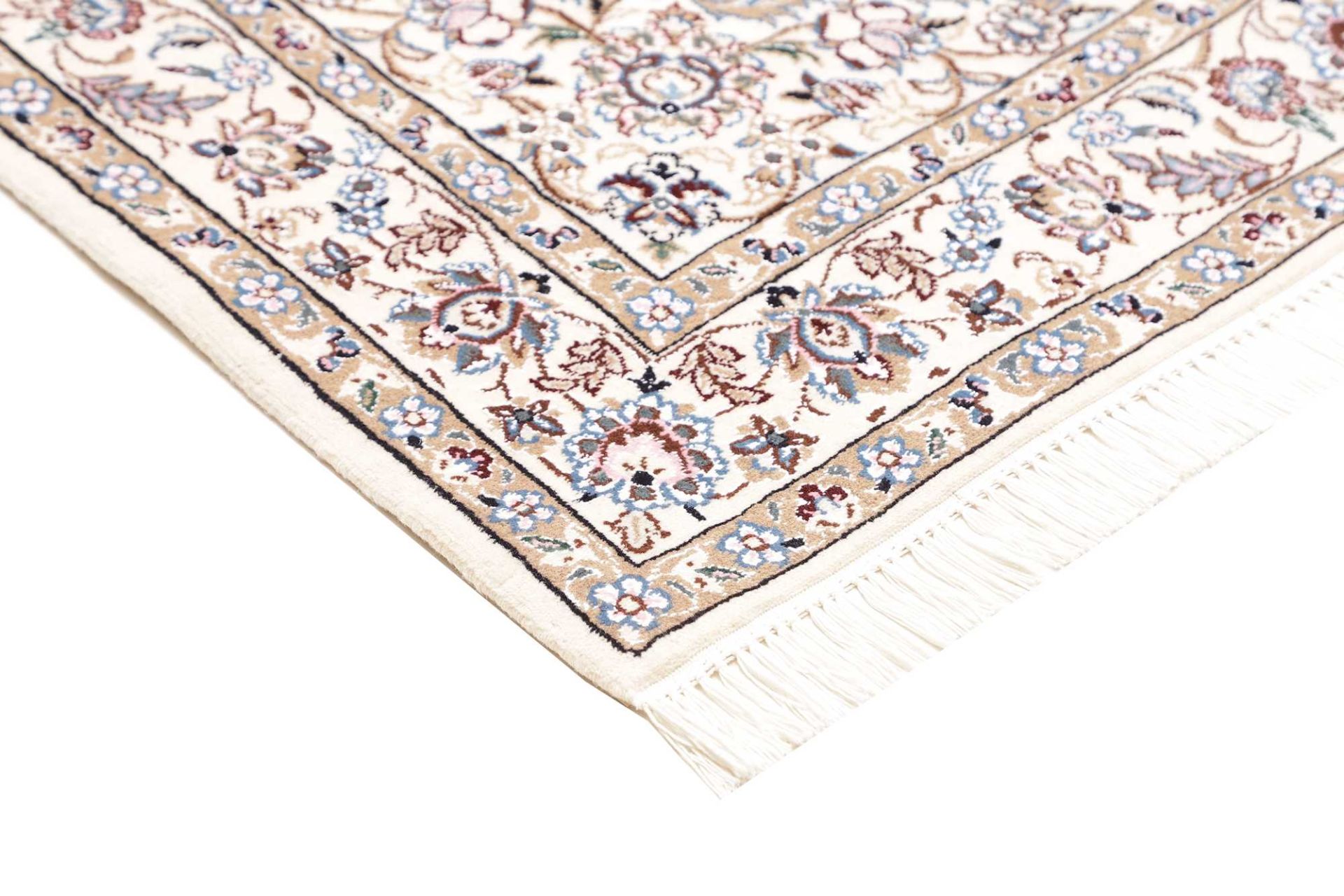 Nain Persian Rug — hand-knotted, 109 × 165 cm, Wool
