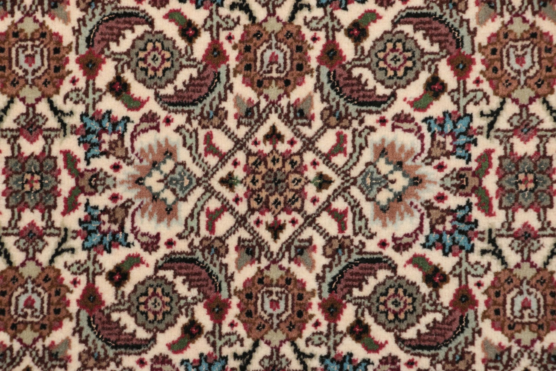Tabriz Persian Rug 80 × 300 cm, Wool & Silk, hand-knotted
