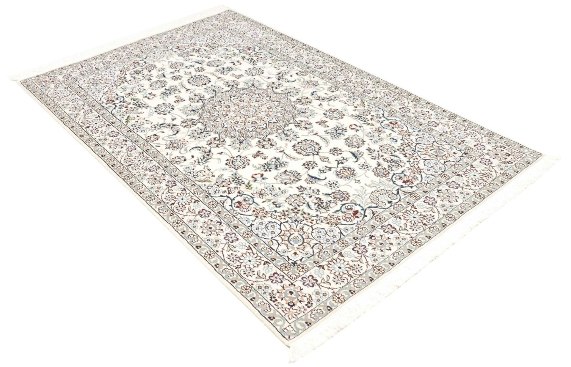 Nain Persian Rug 131 × 207 cm, Wool, hand-knotted