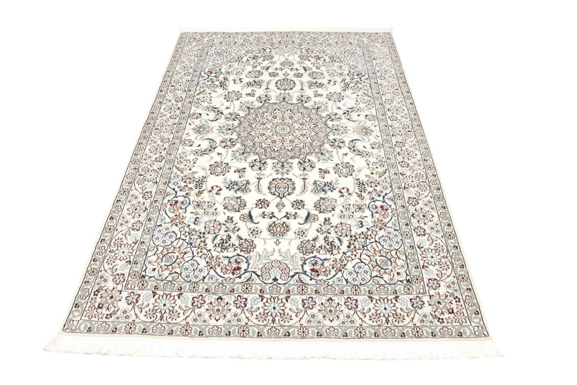 Nain Persian Rug 131 × 207 cm, Wool, hand-knotted
