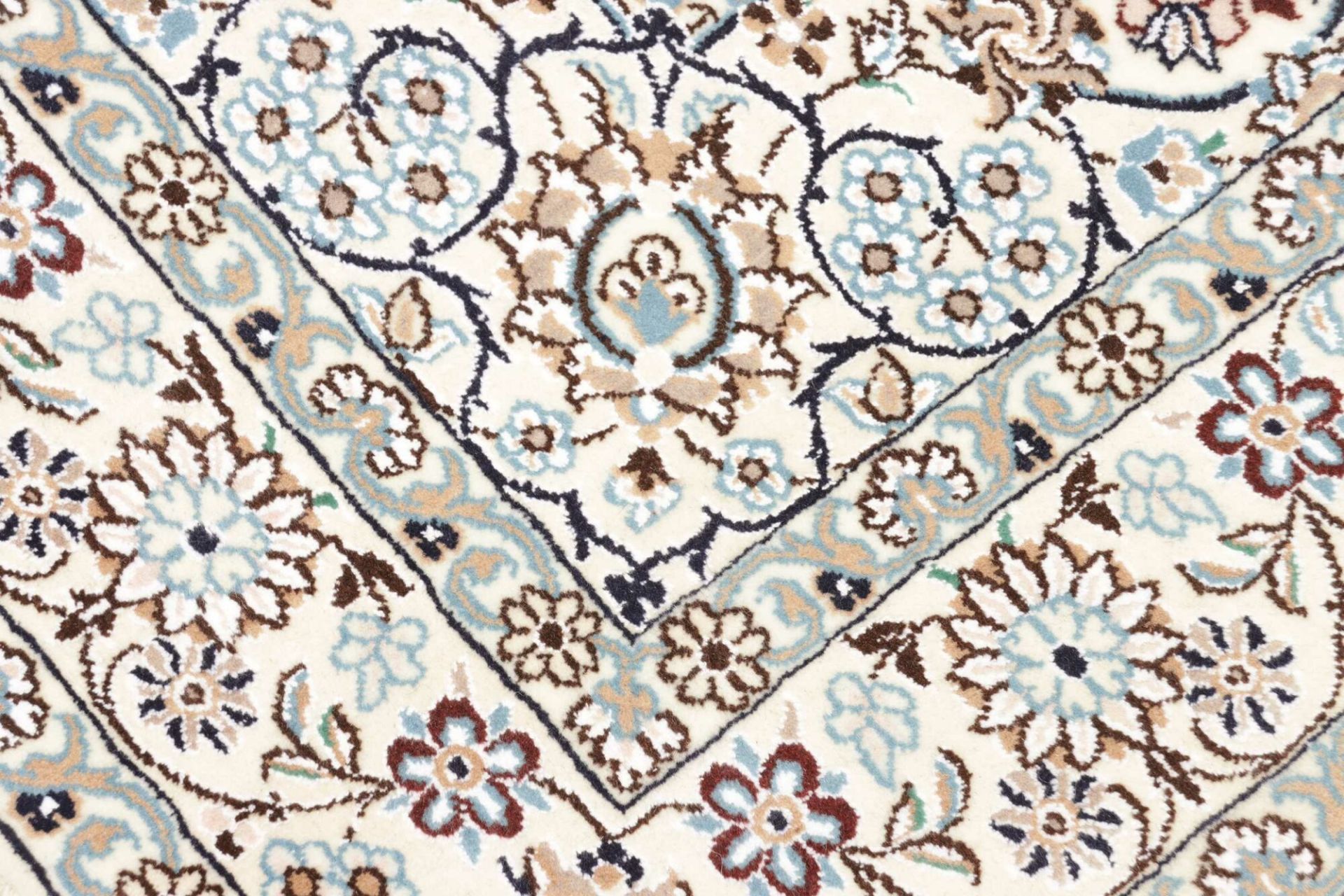 Nain Persian Rug 131 × 207 cm, Wool, hand-knotted