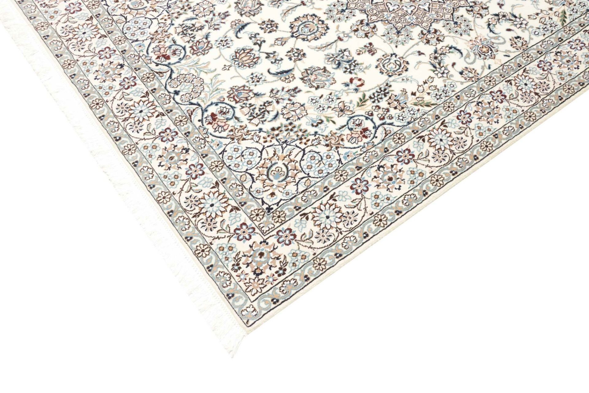 Nain Persian Rug 131 × 207 cm, Wool, hand-knotted
