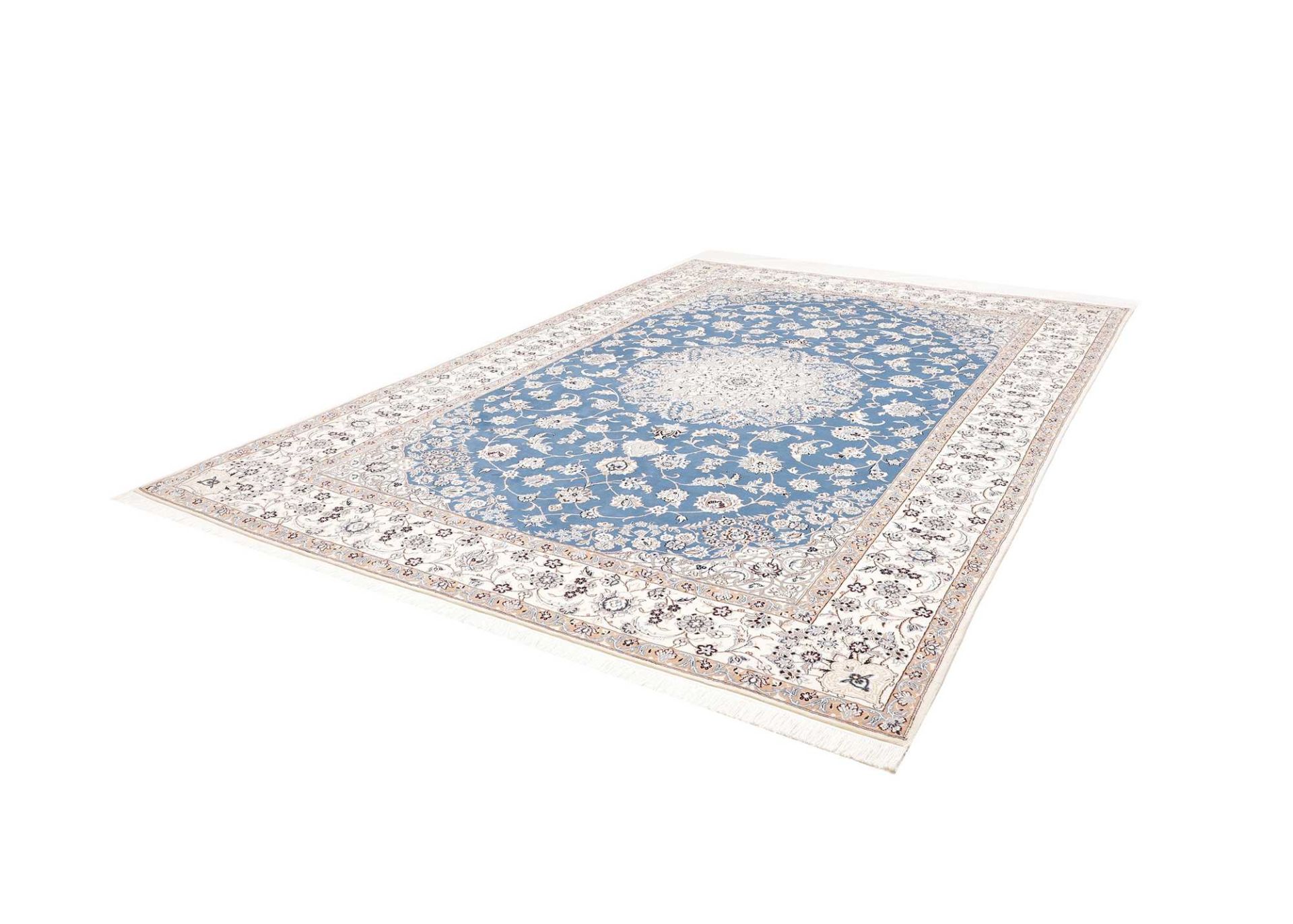 Nain Persian Rug — hand-knotted, 250 × 352 cm, Wool