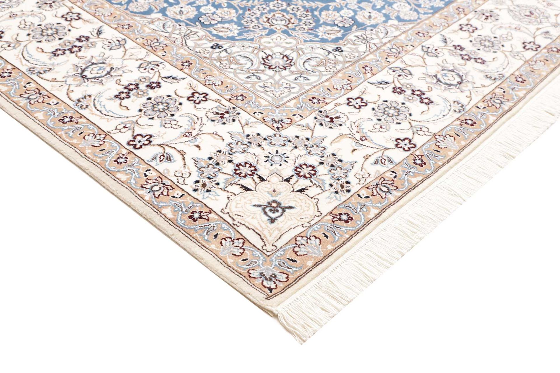 Nain Persian Rug — hand-knotted, 250 × 352 cm, Wool