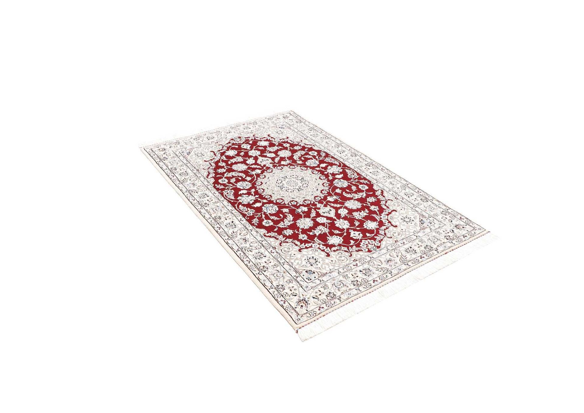 Nain Persian Rug 99 × 154 cm, Wool, hand-knotted