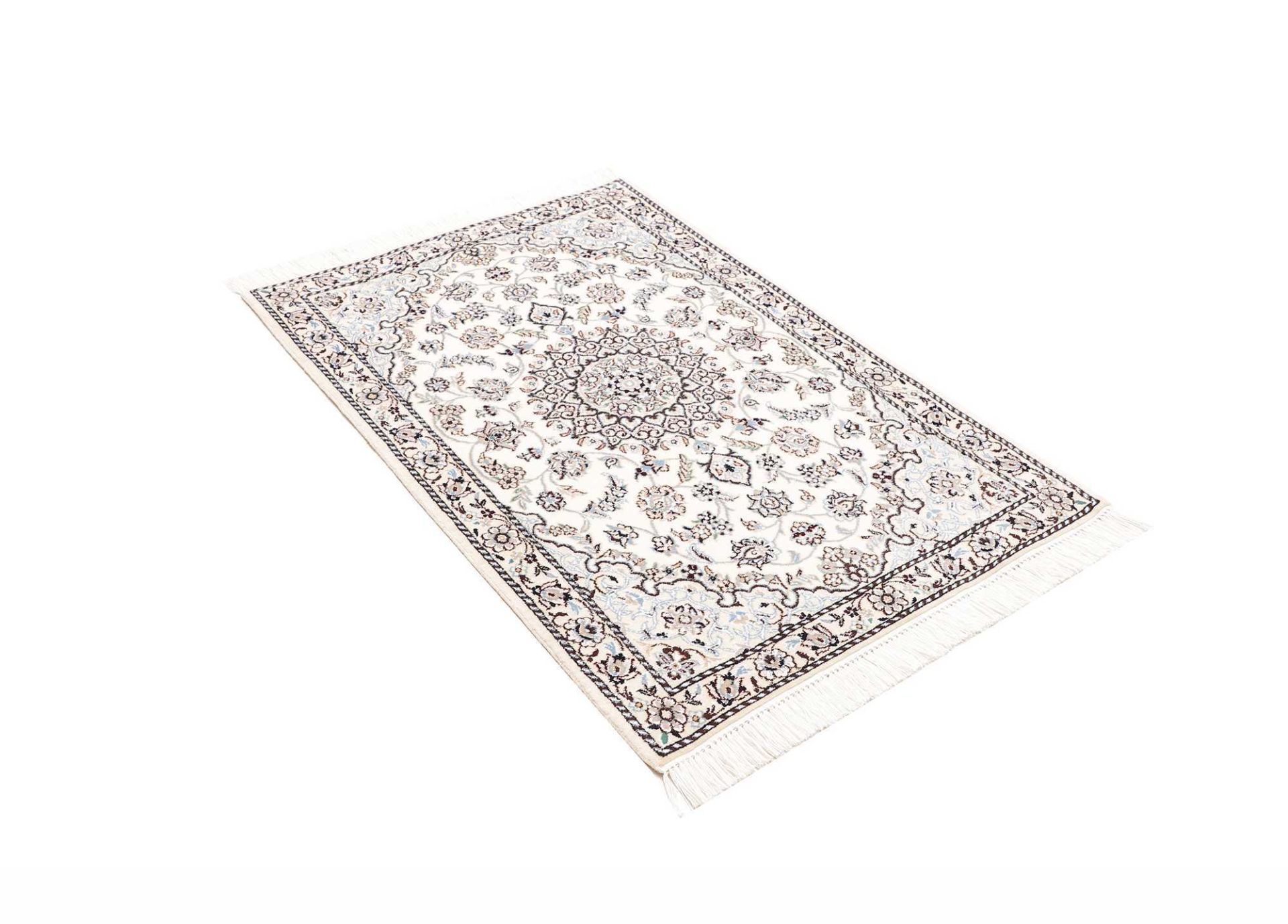 Nain Persian Rug 86 × 121 cm, Wool, hand-knotted