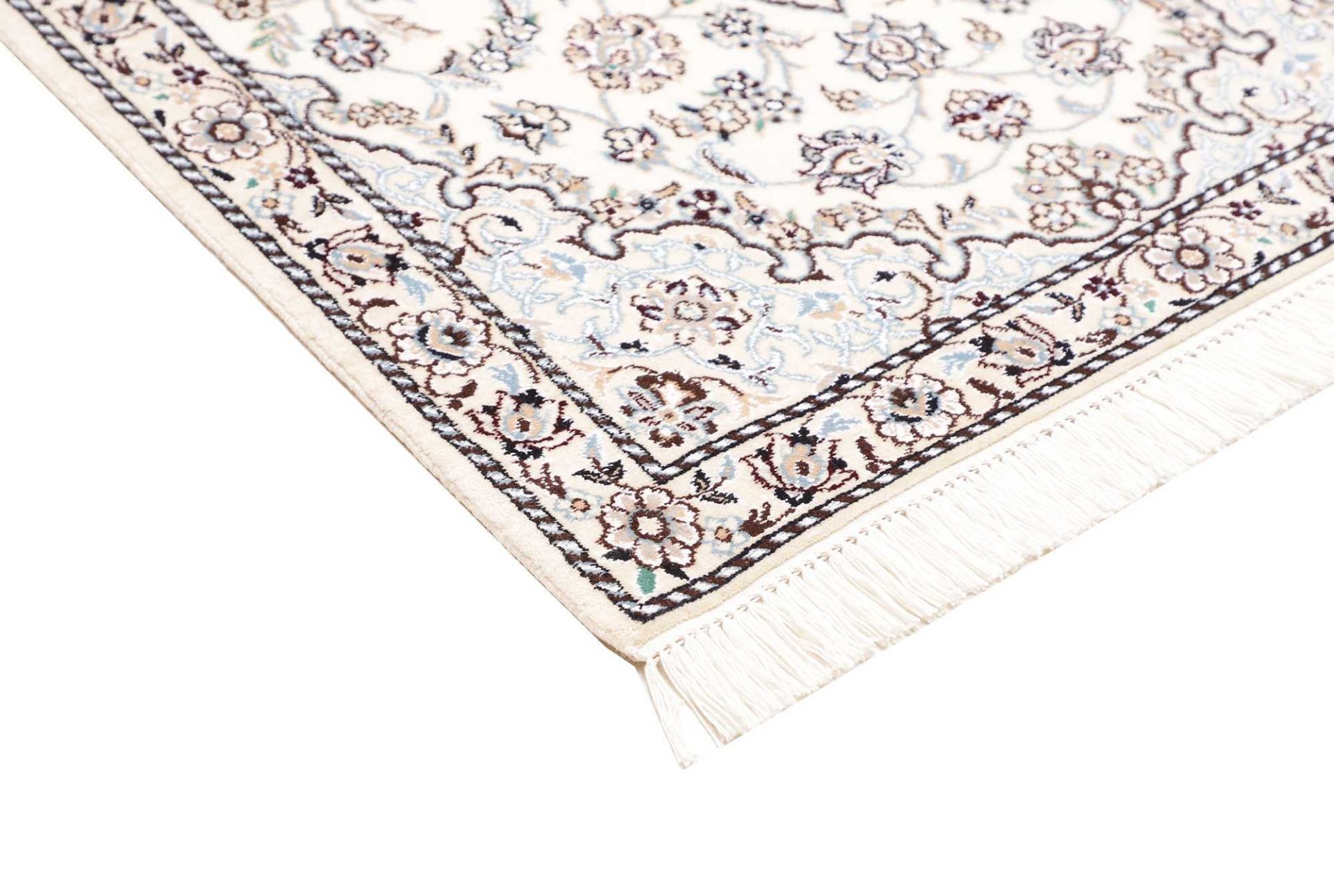 Nain Persian Rug 86 × 121 cm, Wool, hand-knotted