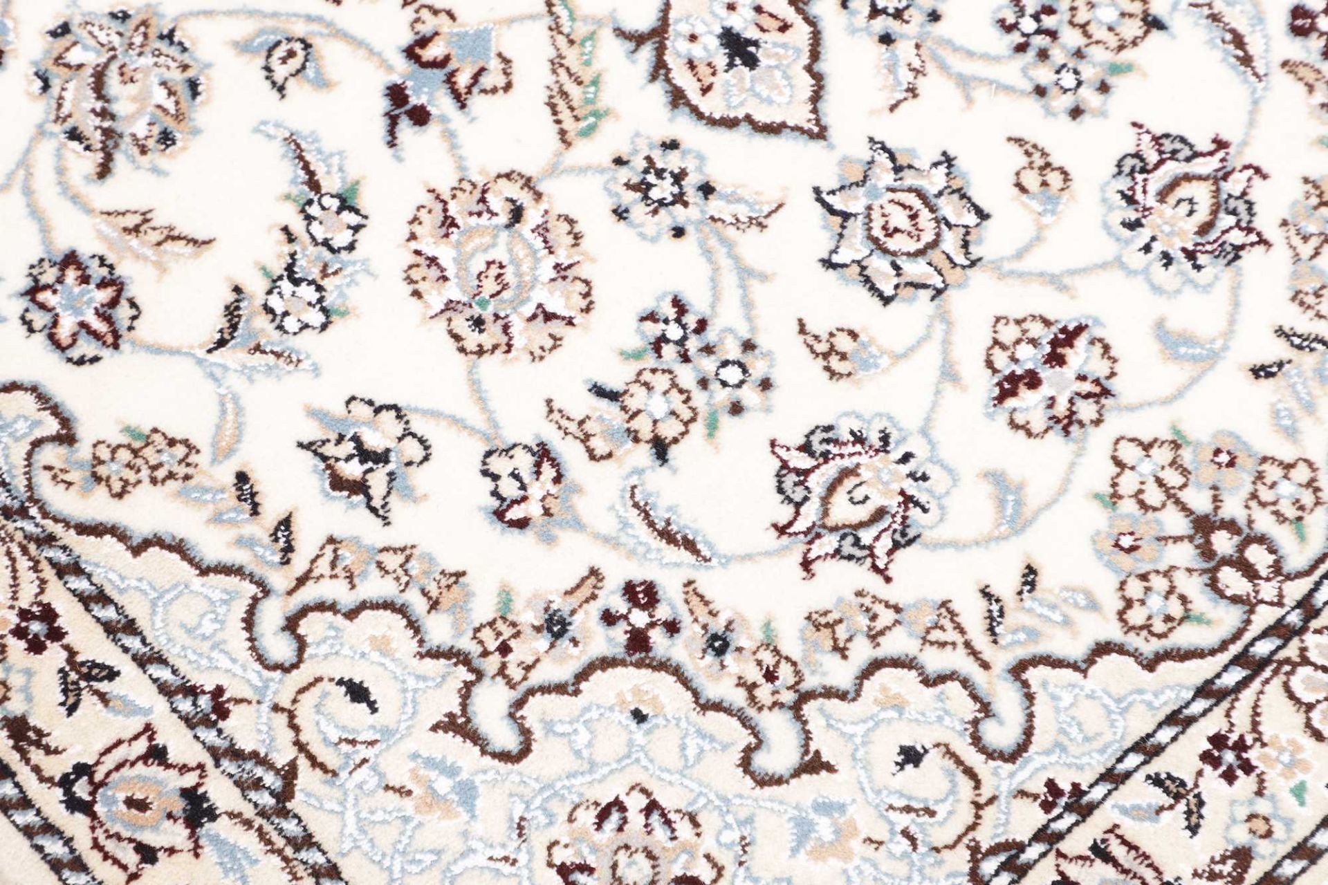 Nain Persian Rug 86 × 121 cm, Wool, hand-knotted