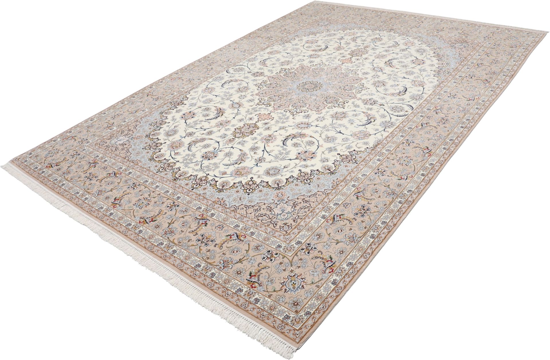 perserteppich-isfahan-255-x-366-cm-schurwolle-seide-handgeknupft-2 Isfahan Persian Rug — hand-knotted, 255 × 366 cm, Wool & Silk