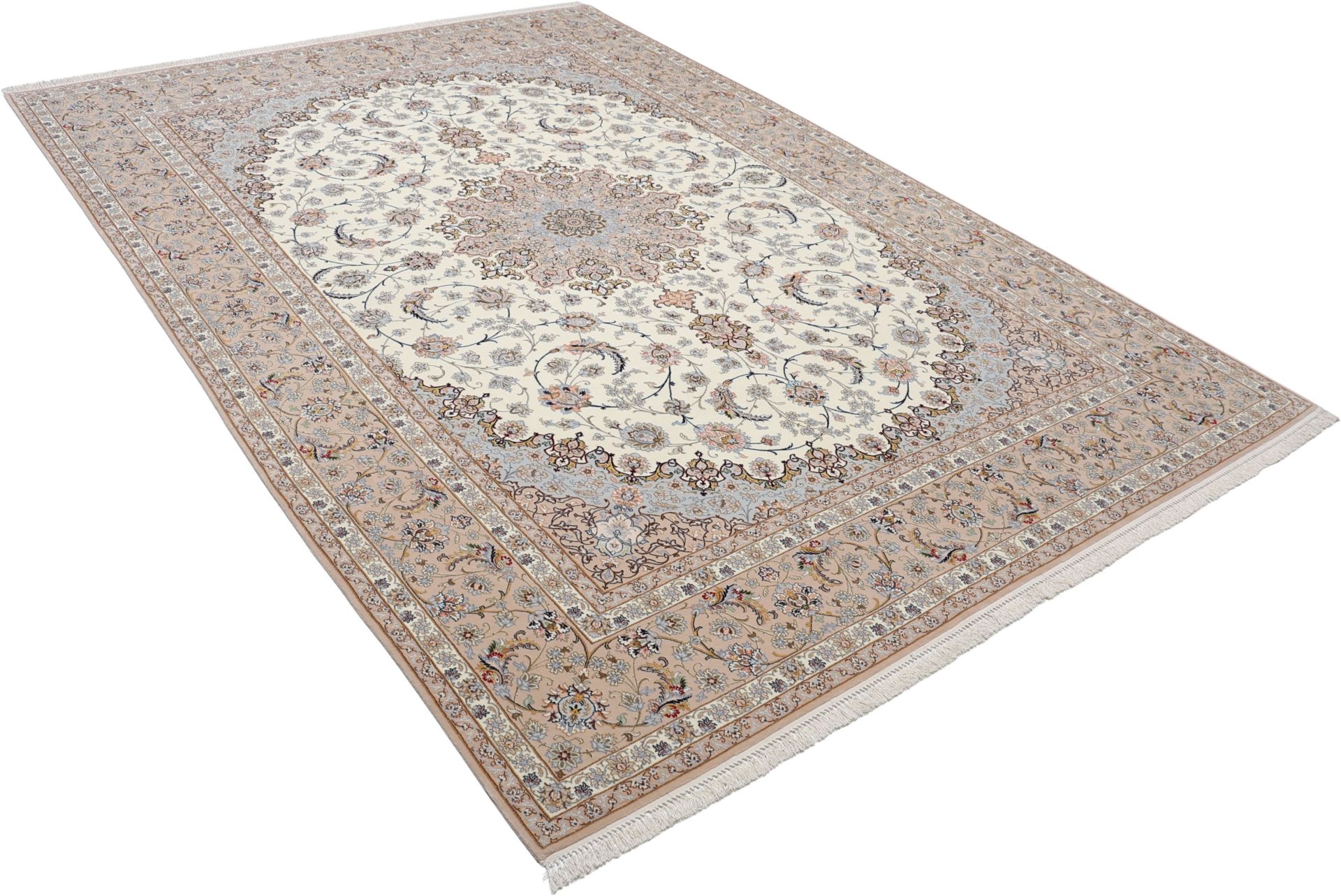 perserteppich-isfahan-255-x-366-cm-schurwolle-seide-handgeknupft-3 Isfahan Persian Rug — hand-knotted, 255 × 366 cm, Wool & Silk