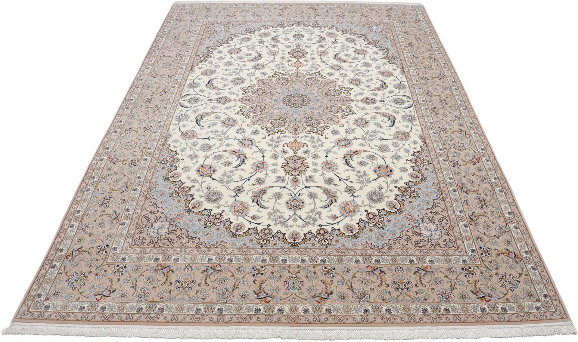perserteppich-isfahan-255-x-366-cm-schurwolle-seide-handgeknupft-6 Isfahan Persian Rug — hand-knotted, 255 × 366 cm, Wool & Silk