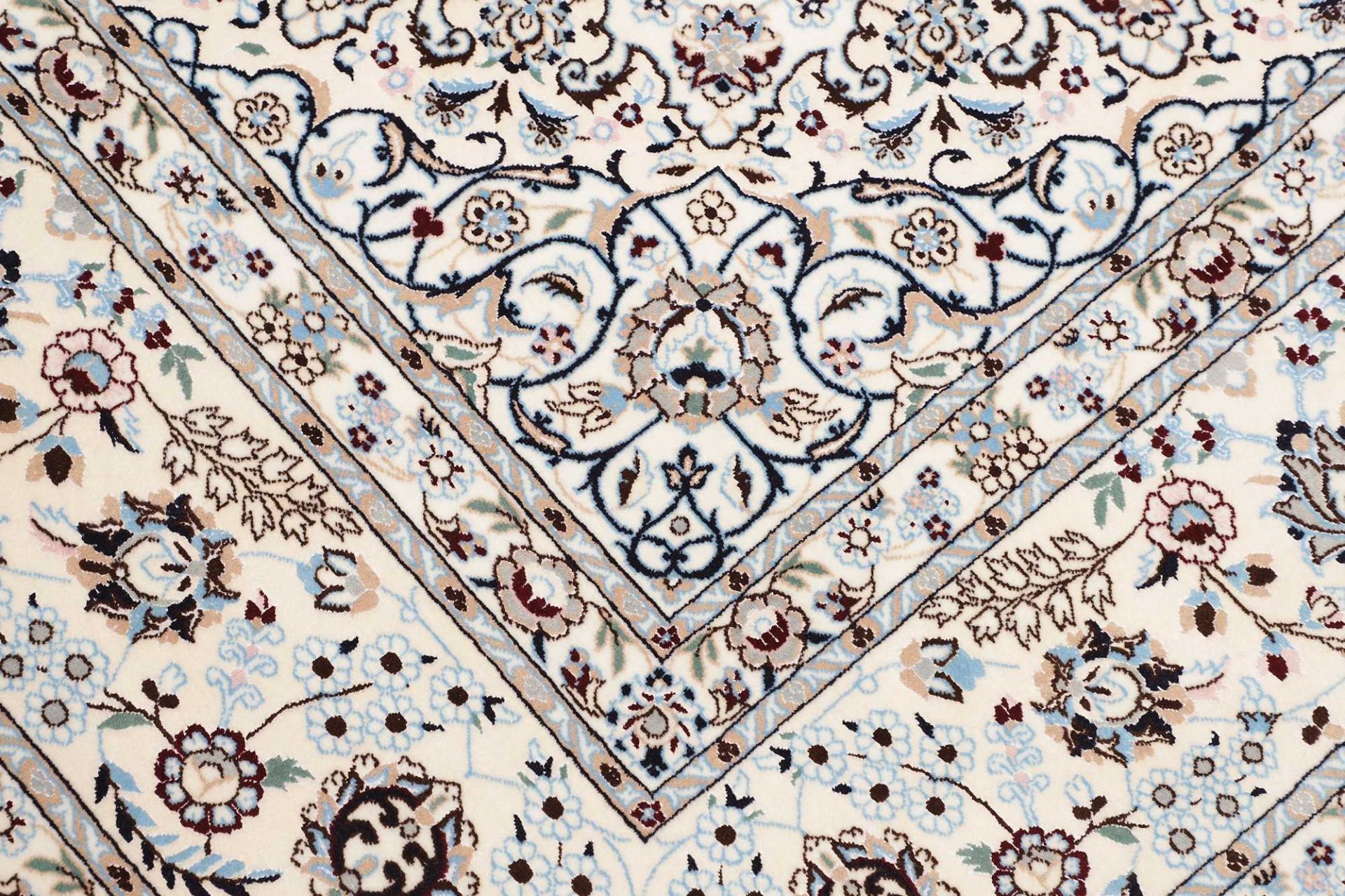 Nain Persian Rug 211 × 250 cm, Wool, hand-knotted