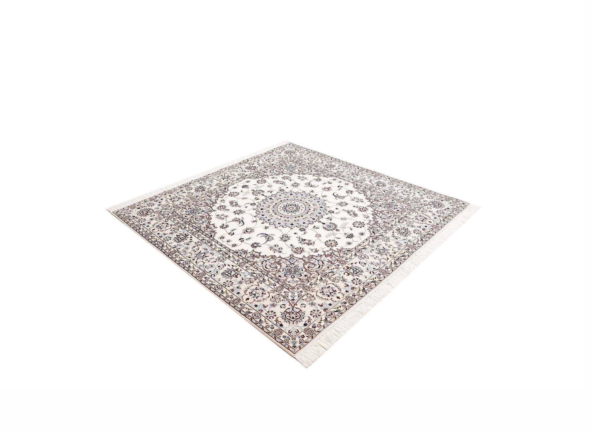 Nain Persian Rug 165 × 162 cm, Wool, hand-knotted