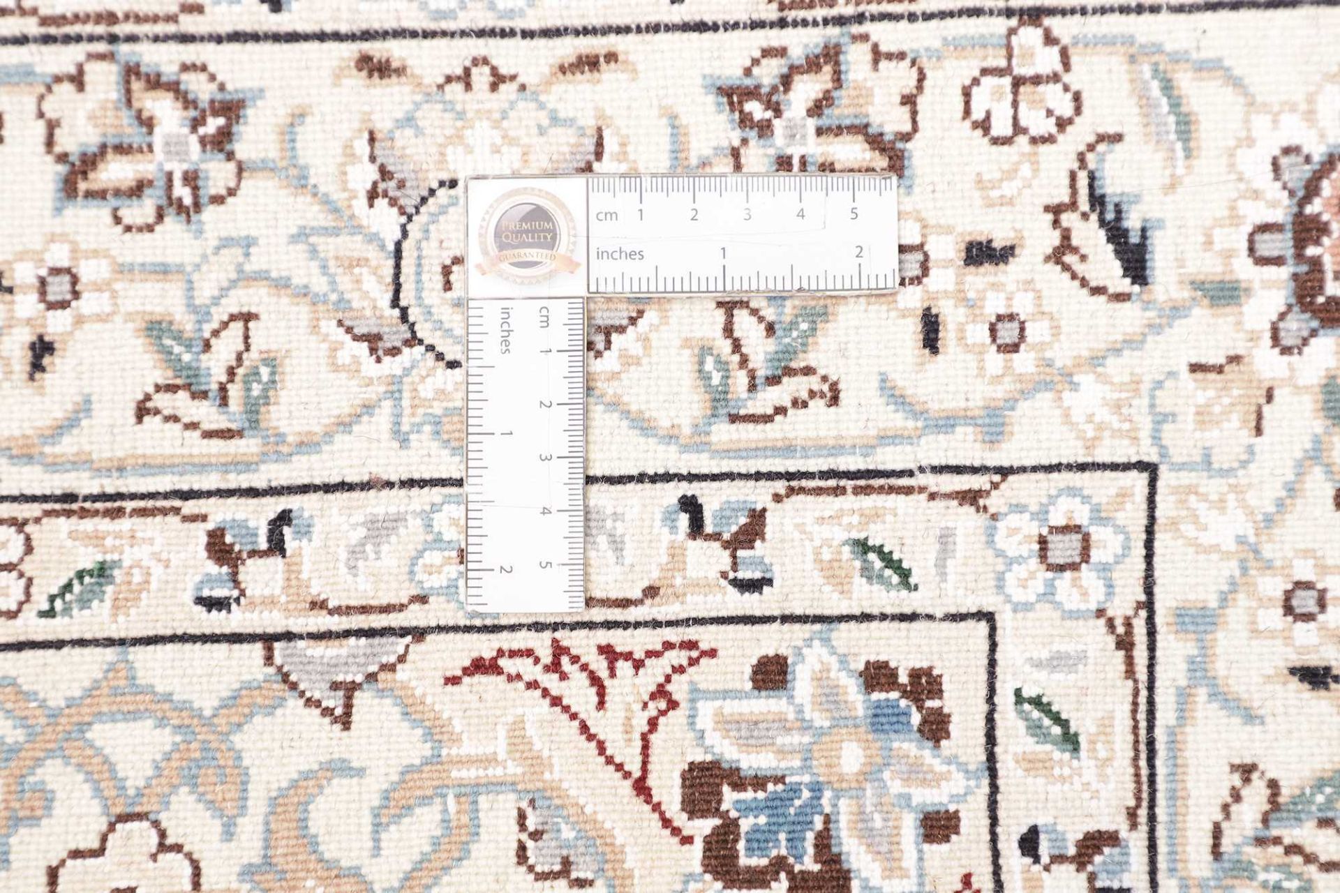 Hand-Knotted Wool Nain Persian Rug, 106 × 153 cm