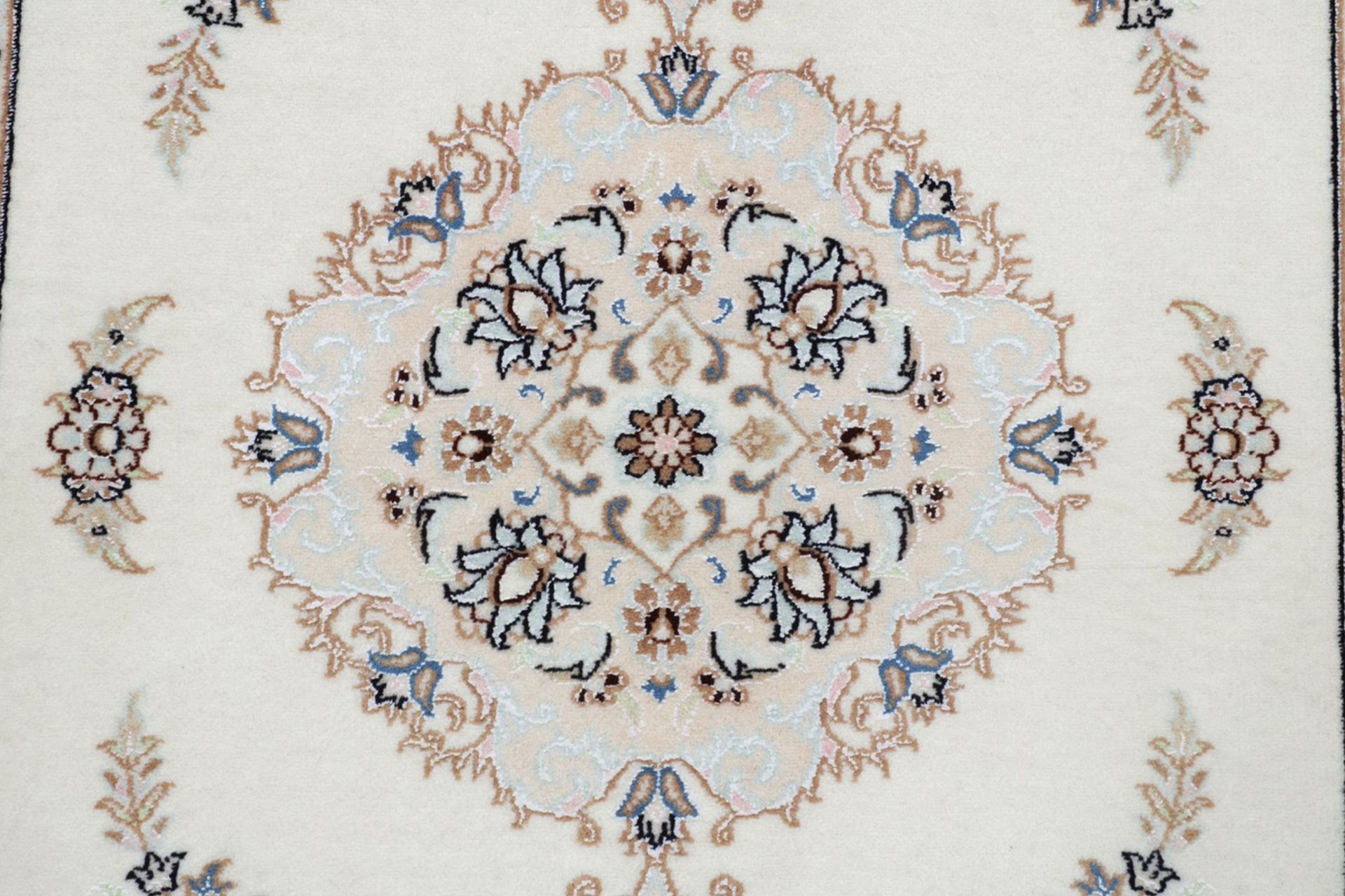 Nain Persian Rug — hand-knotted, 82 × 130 cm, Wool & Silk