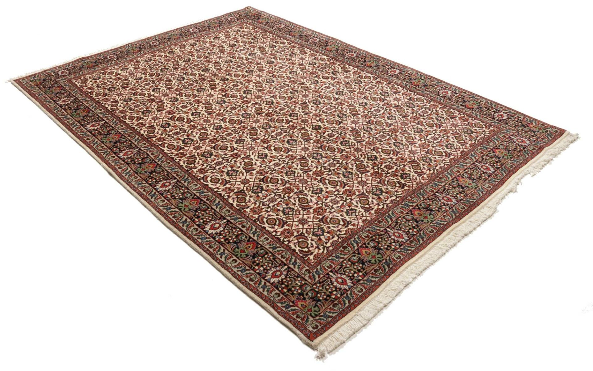 Bijar Persian Rug — hand-knotted, 179 × 246 cm, Wool