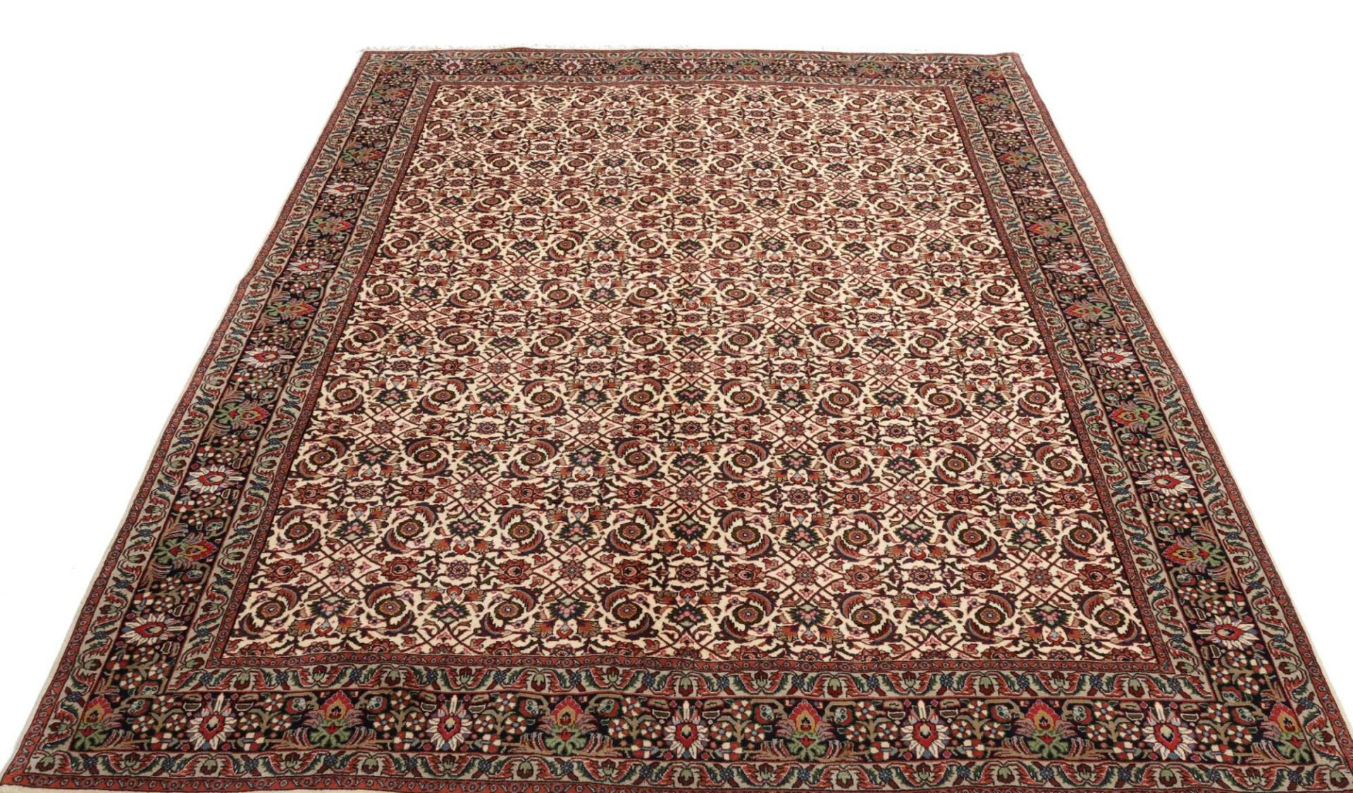 Bijar Persian Rug — hand-knotted, 179 × 246 cm, Wool