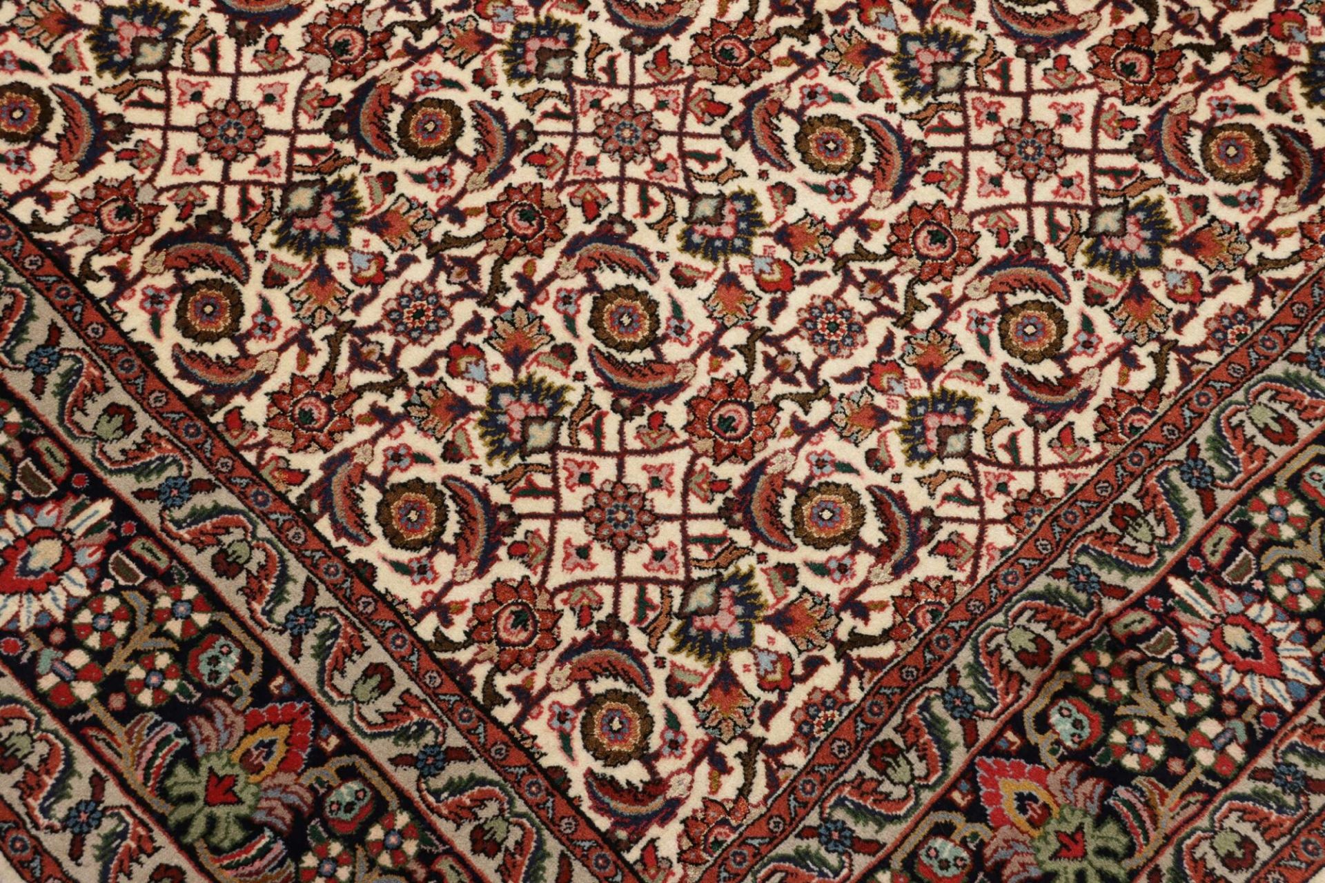 Bijar Persian Rug — hand-knotted, 179 × 246 cm, Wool