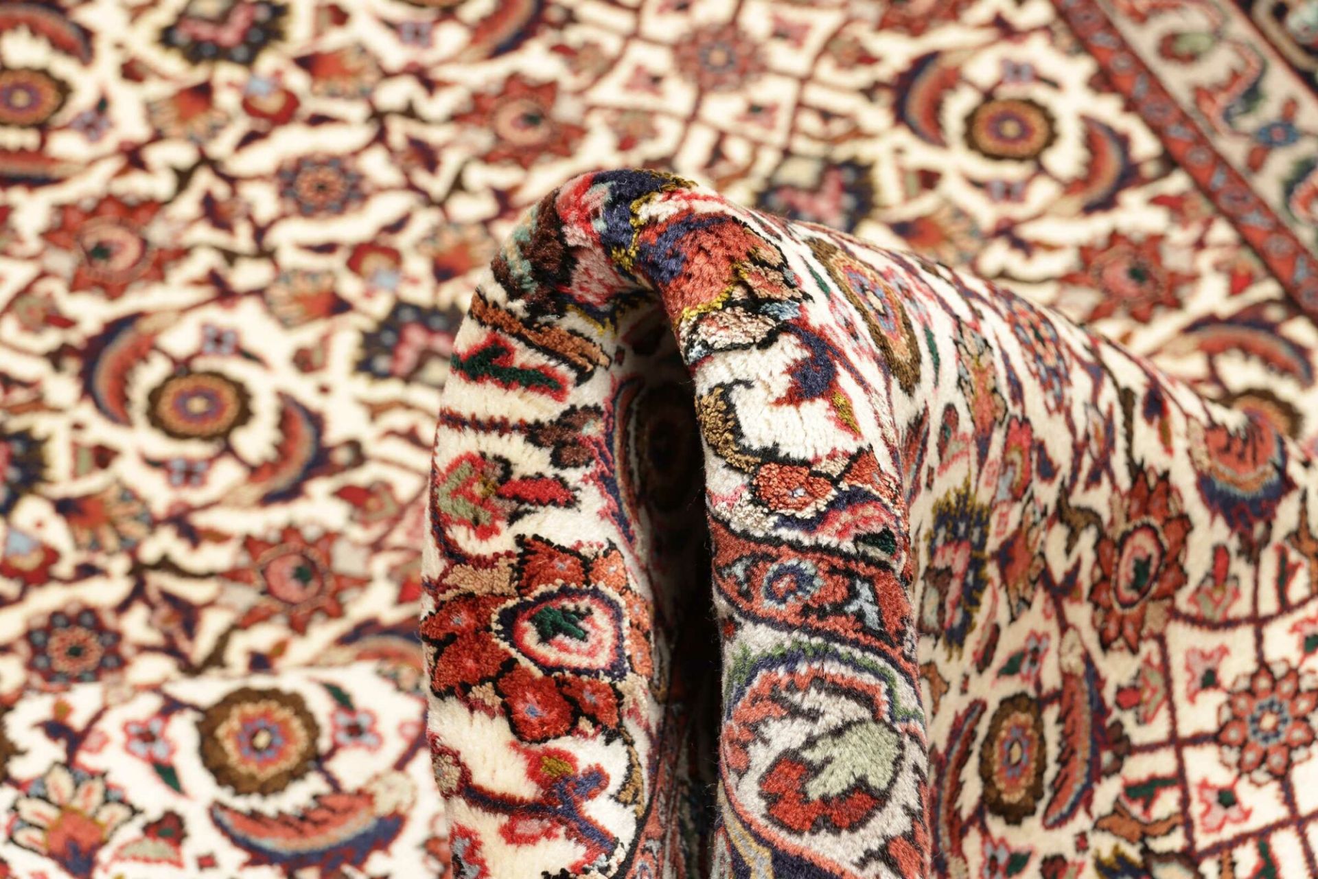 Bijar Persian Rug — hand-knotted, 179 × 246 cm, Wool