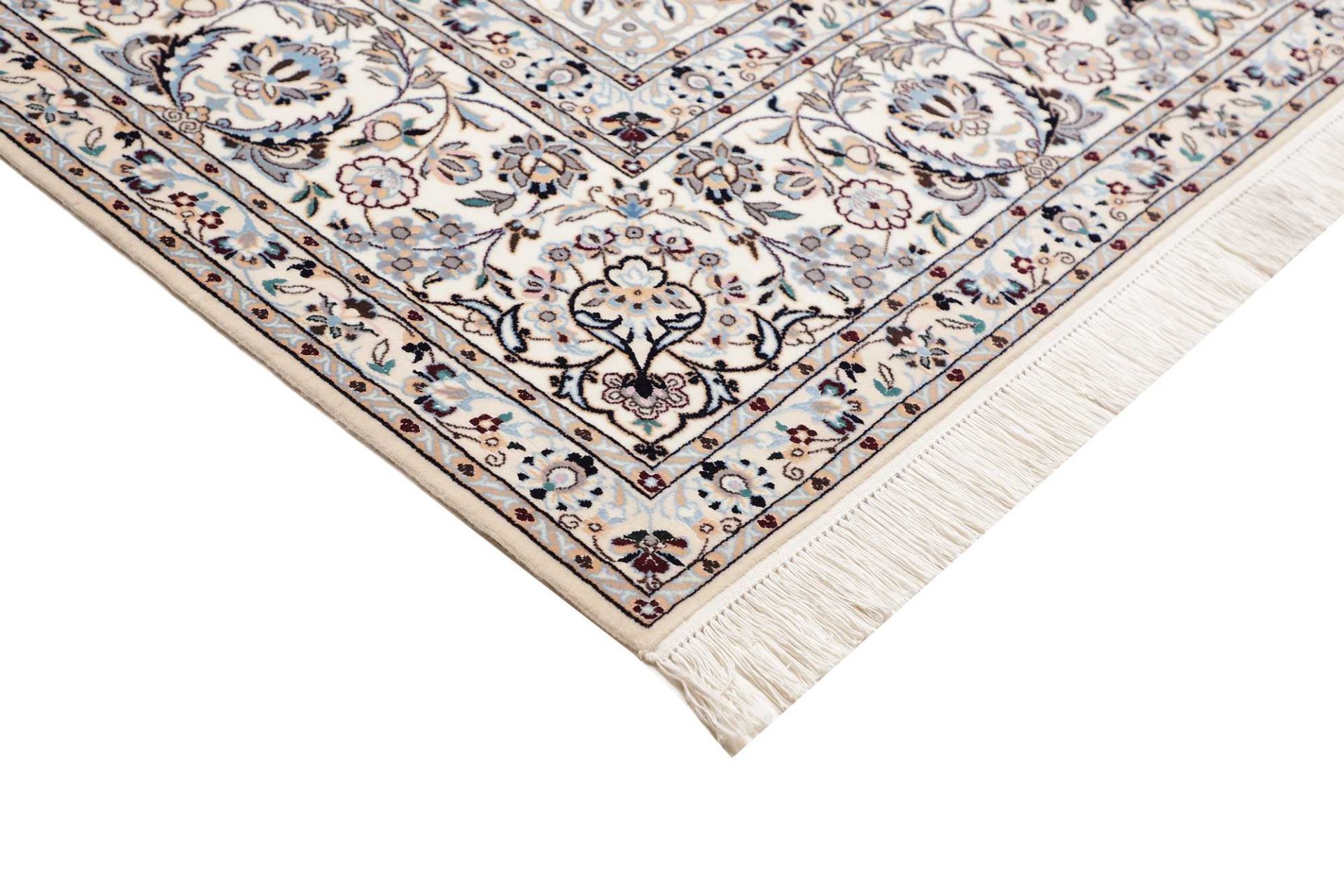 Nain Persian Rug 212 × 307 cm, Wool, hand-knotted