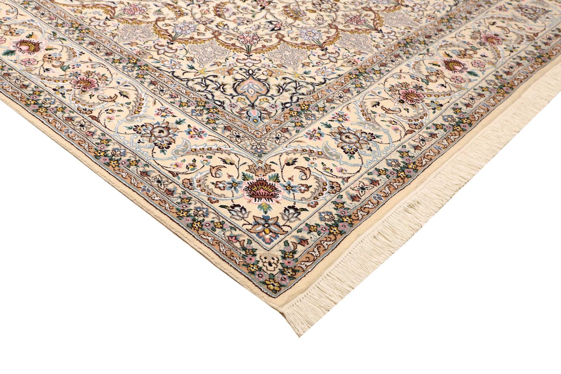Nain Persian Rug 207 × 302 cm, Wool, hand-knotted