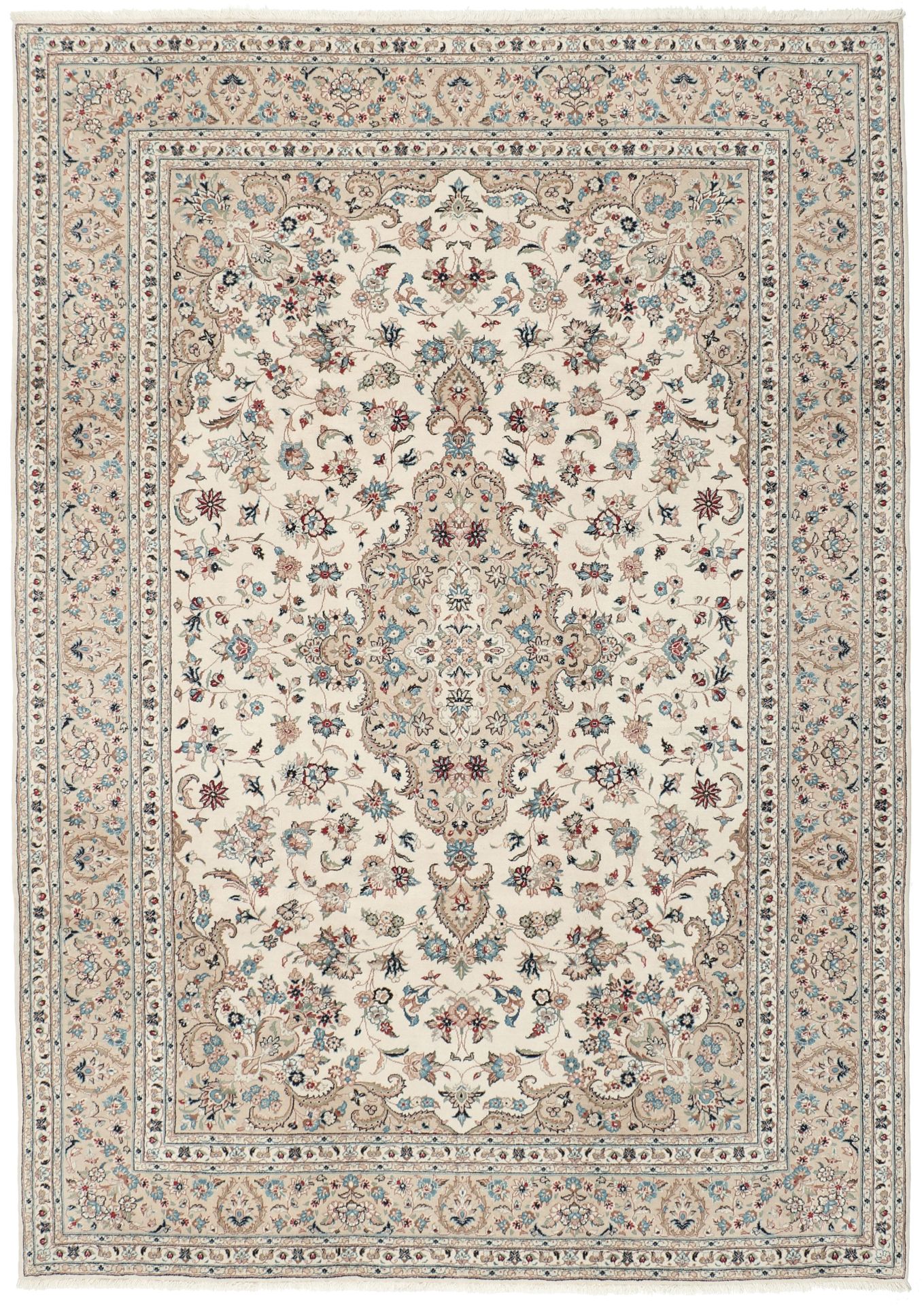 Kashan Persian Rug 249 × 348 cm, Wool, hand-knotted