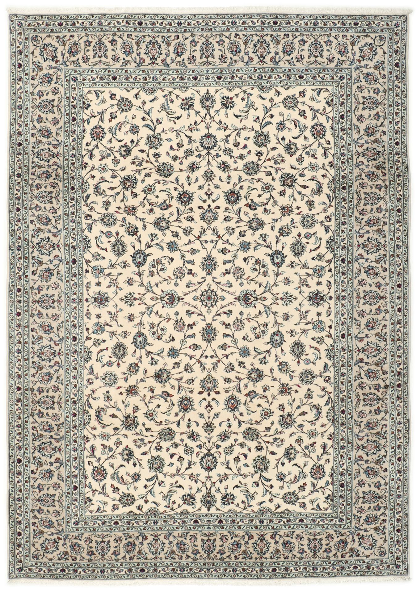 Kashan Persian Rug 252 × 350 cm, Wool, hand-knotted