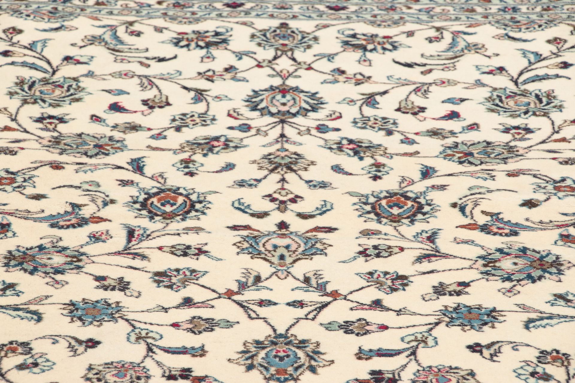Kashan Persian Rug 252 × 350 cm, Wool, hand-knotted