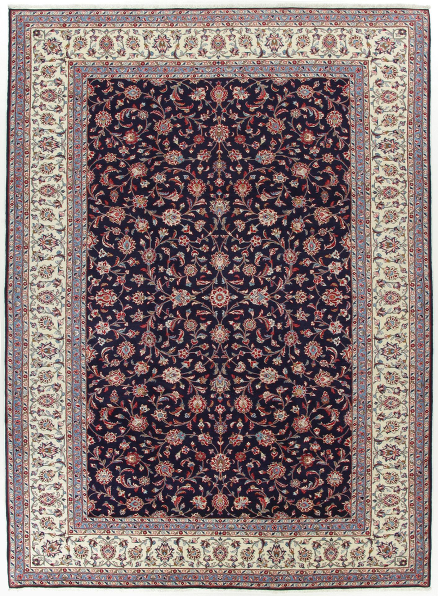 Kashan Persian Rug 251 × 348 cm, Wool, hand-knotted