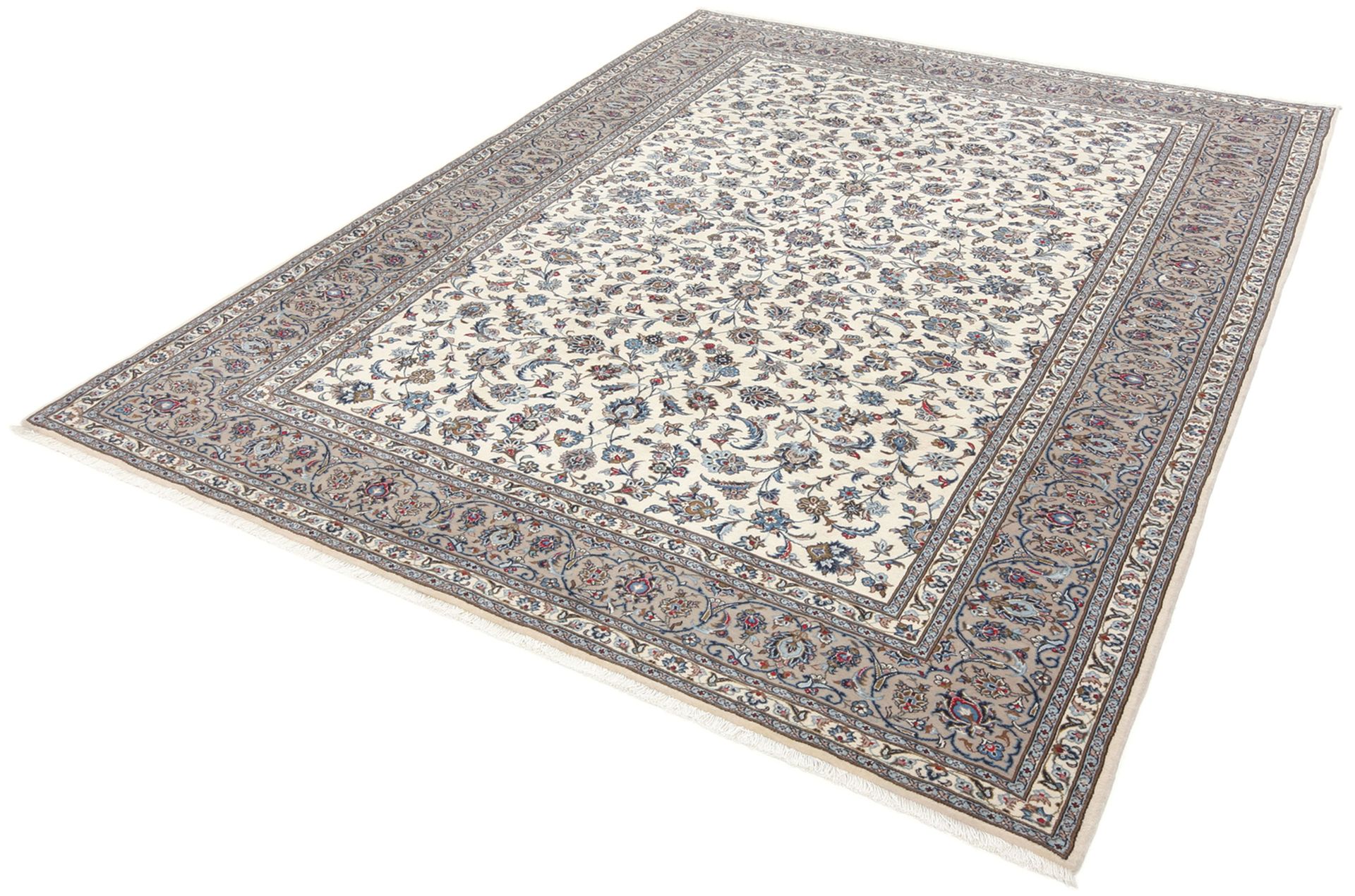 Kashan Persian Rug 254 × 342 cm, Wool, hand-knotted