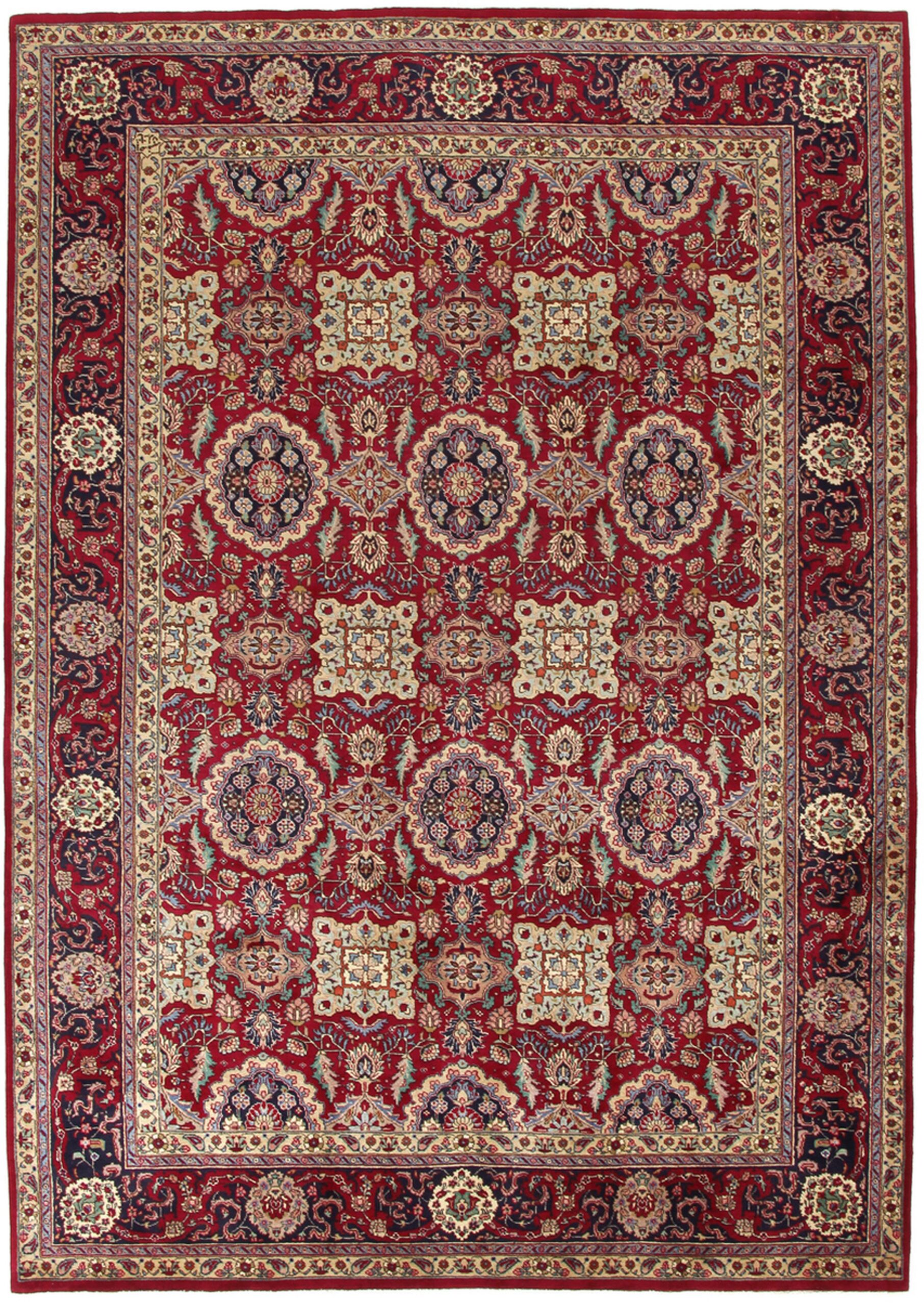 Tabriz Persian Rug — hand-knotted, 250 × 350 cm, Wool
