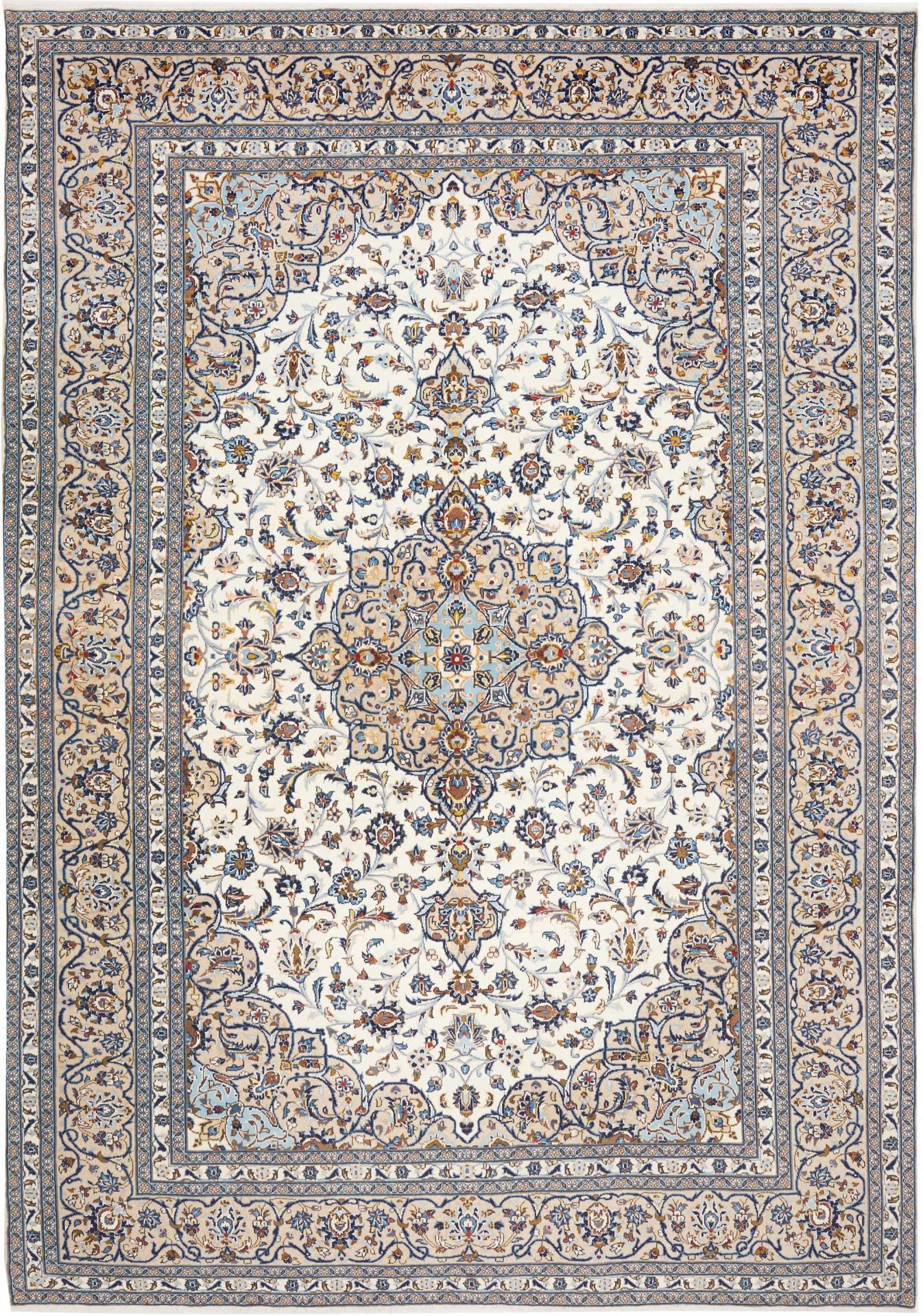 perserteppich-kashan-251-x-352-cm-schurwolle-handgeknupft-robust Kashan Persian Rug — hand-knotted, 251 × 352 cm, Wool