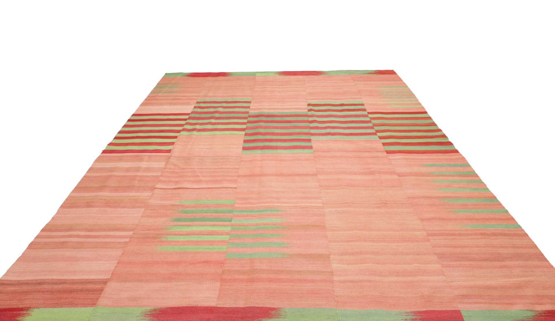 Hand-Woven Wool Kilim Persian Rug, 269 × 351 cm