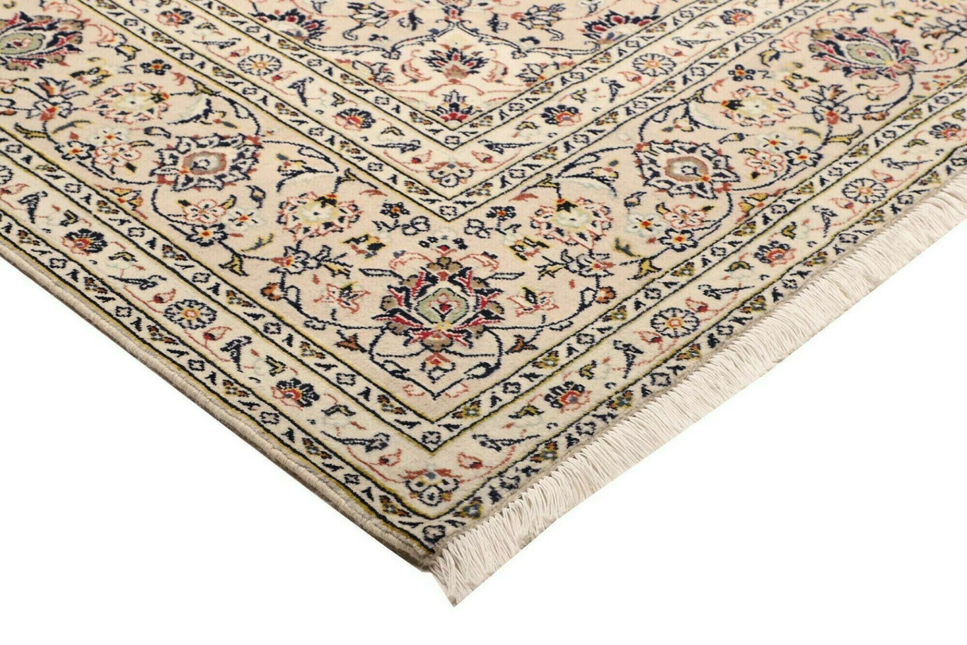 Kashan Persian Rug — hand-knotted, 241 × 339 cm, Wool