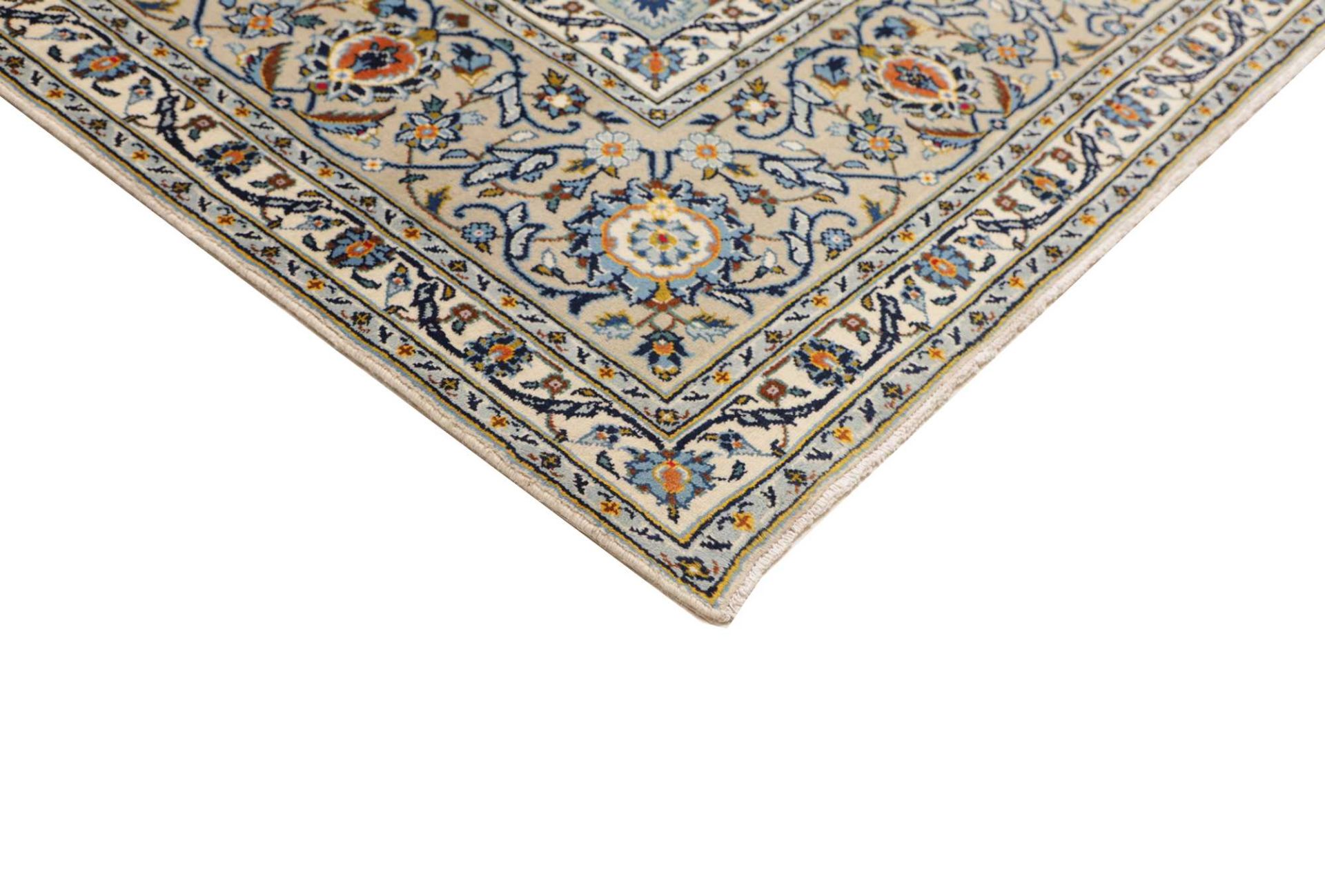 Kashan Persian Rug 273 × 366 cm, Wool, hand-knotted