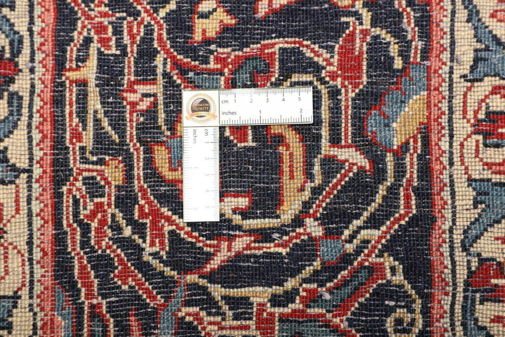 Hand-Knotted Wool Tabriz Persian Rug, 251 × 339 cm