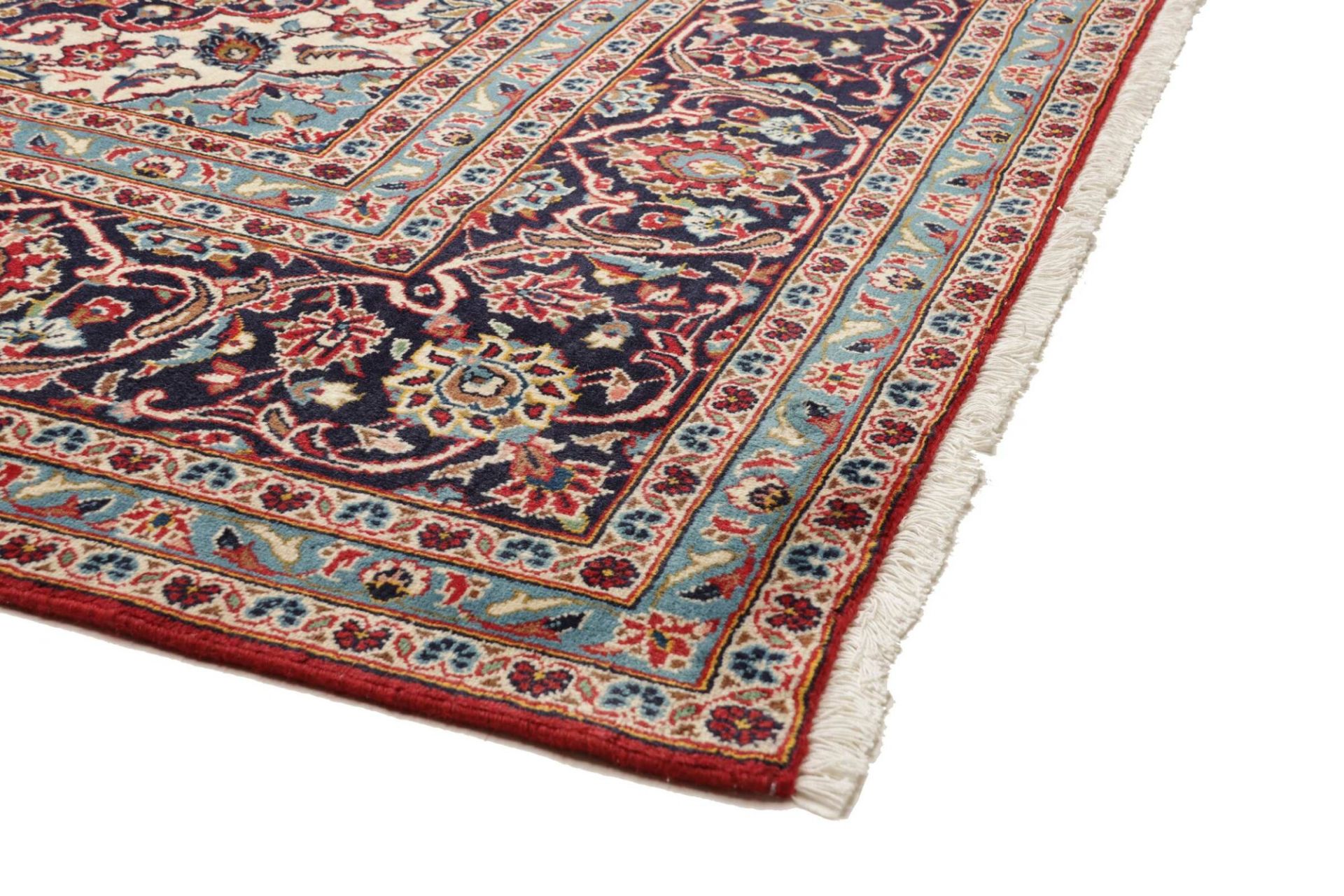 perserteppich-kashan-247-x-362-cm-schurwolle-handgeknupft-hochwertig-4 Hand-Knotted Wool Kashan Persian Rug, 247 × 362 cm