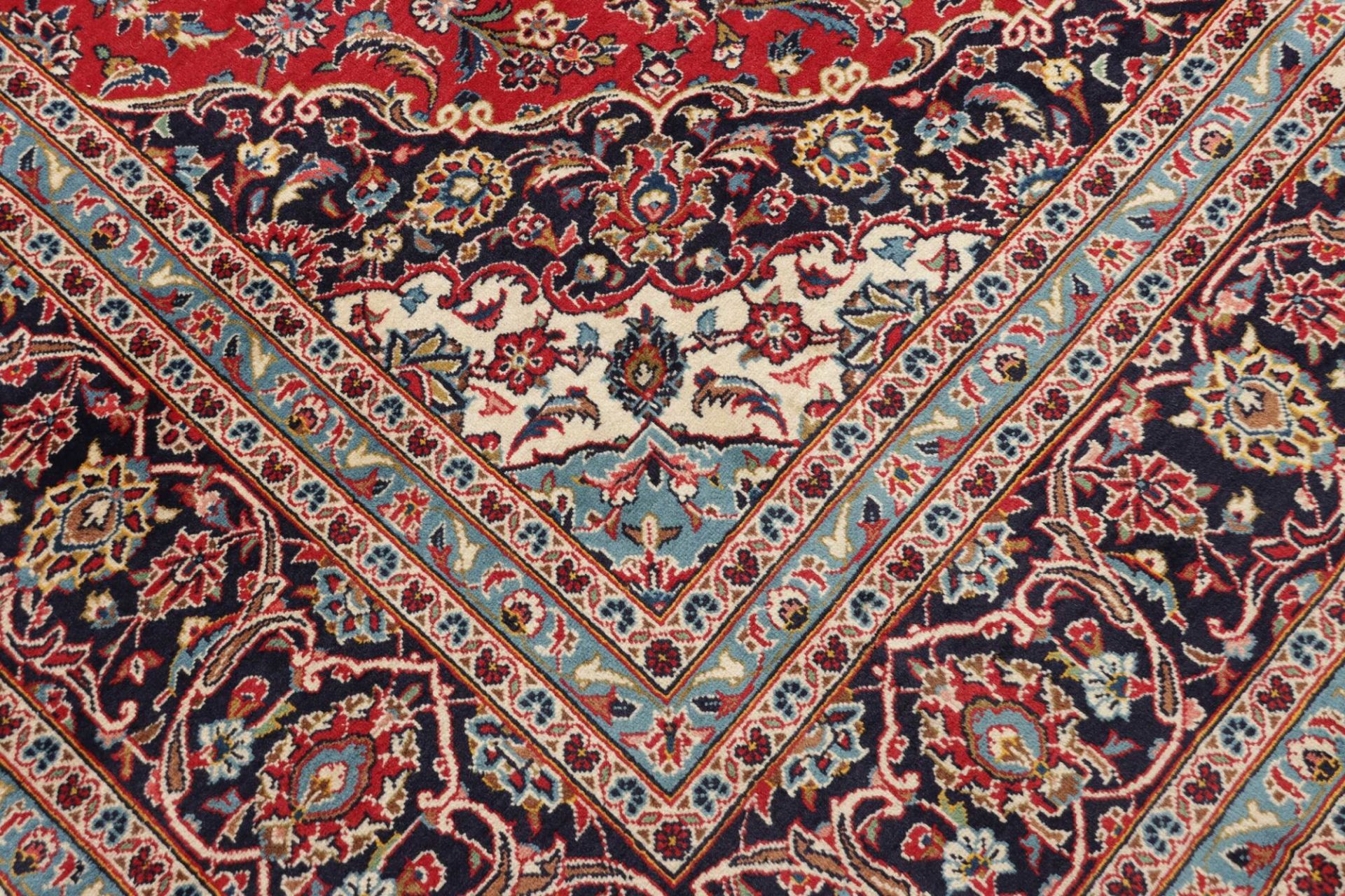 perserteppich-kashan-247-x-362-cm-schurwolle-handgeknupft-hochwertig-5 Hand-Knotted Wool Kashan Persian Rug, 247 × 362 cm