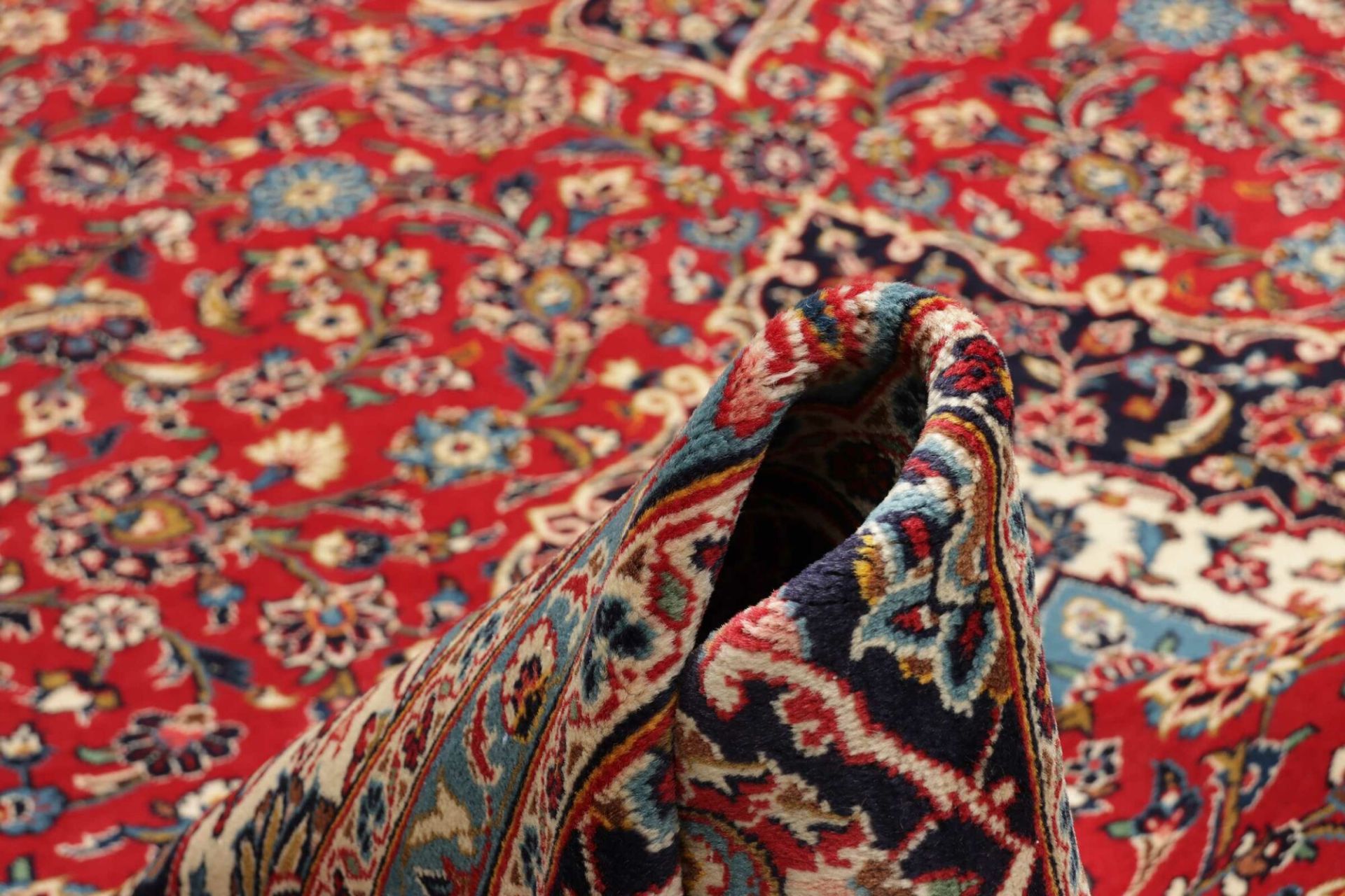 perserteppich-kashan-247-x-362-cm-schurwolle-handgeknupft-hochwertig-8 Hand-Knotted Wool Kashan Persian Rug, 247 × 362 cm