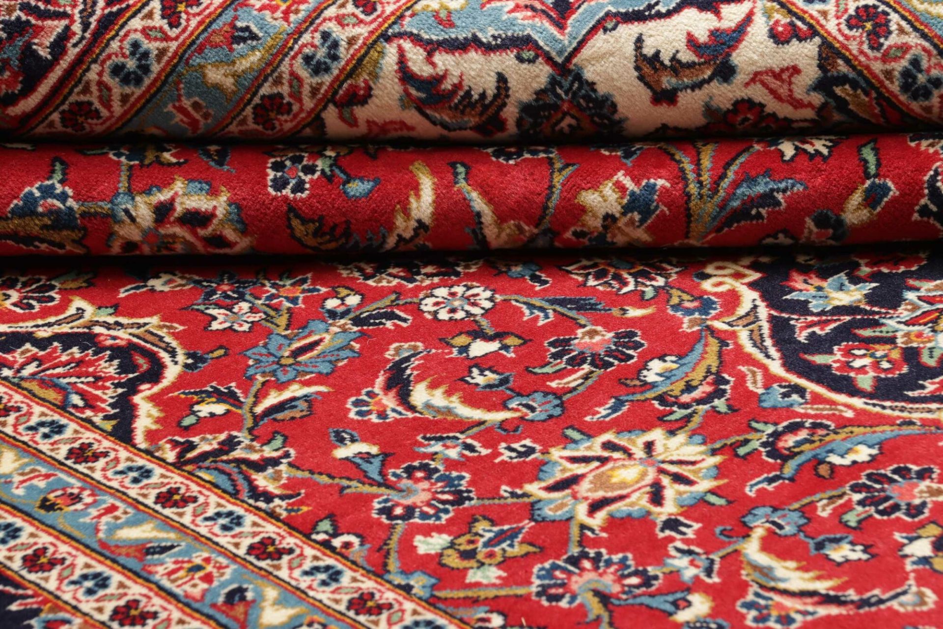 perserteppich-kashan-247-x-362-cm-schurwolle-handgeknupft-hochwertig-9 Hand-Knotted Wool Kashan Persian Rug, 247 × 362 cm