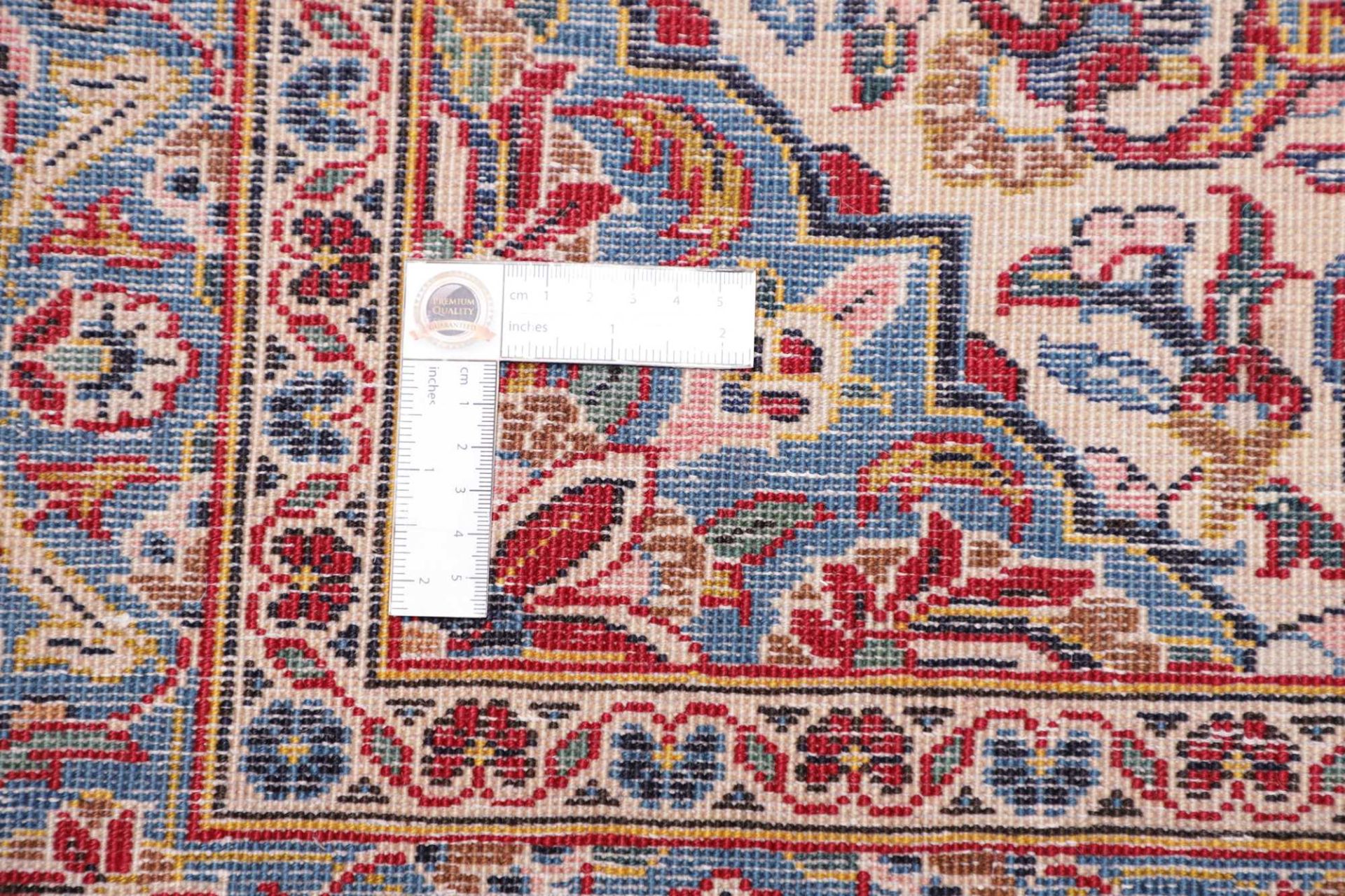 Kashan Persian Rug — hand-knotted, 251 × 364 cm, Wool